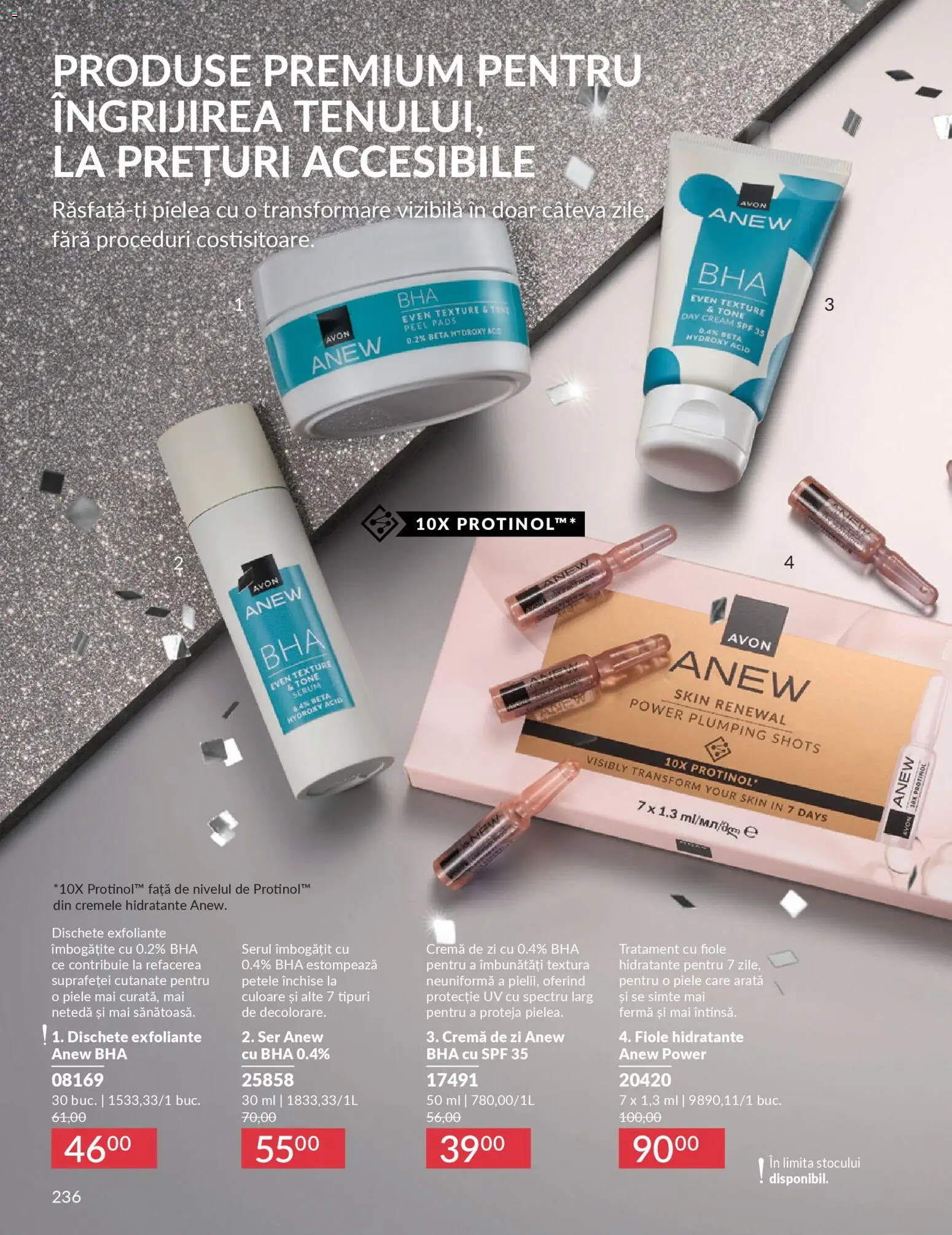Catalog Avon 1 - 30 Decembrie 2025 | Pagina 236 | Produse: Serum, Cremă de zi, Cremă