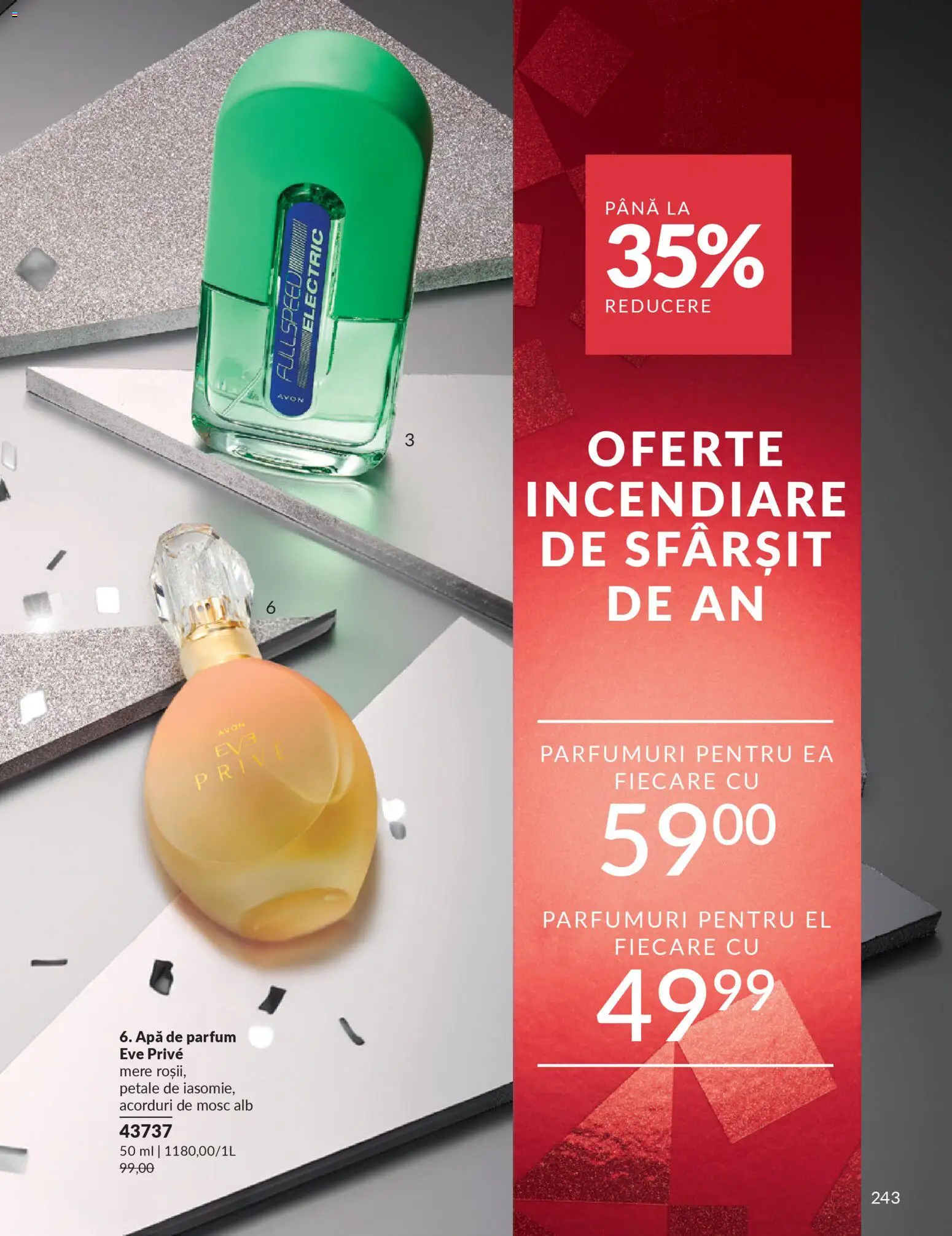 Catalog Avon 1 - 30 Decembrie 2025 | Pagina 243 | Produse: Apă de parfum, Parfum, Mere, Apă