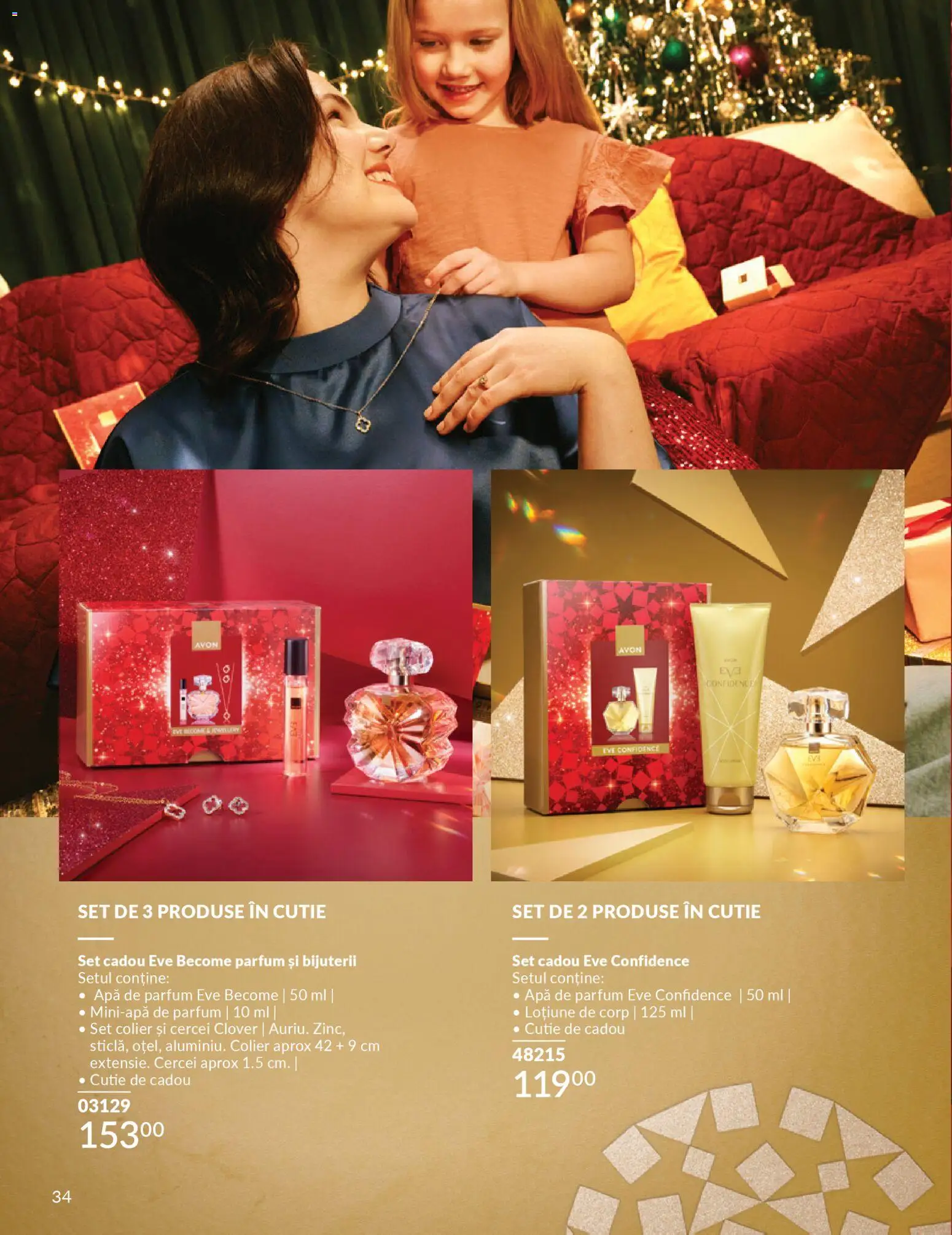 Catalog Avon 1 - 30 Decembrie 2025 | Pagina 36 | Produse: Colier, Cutie, Parfum, Apă