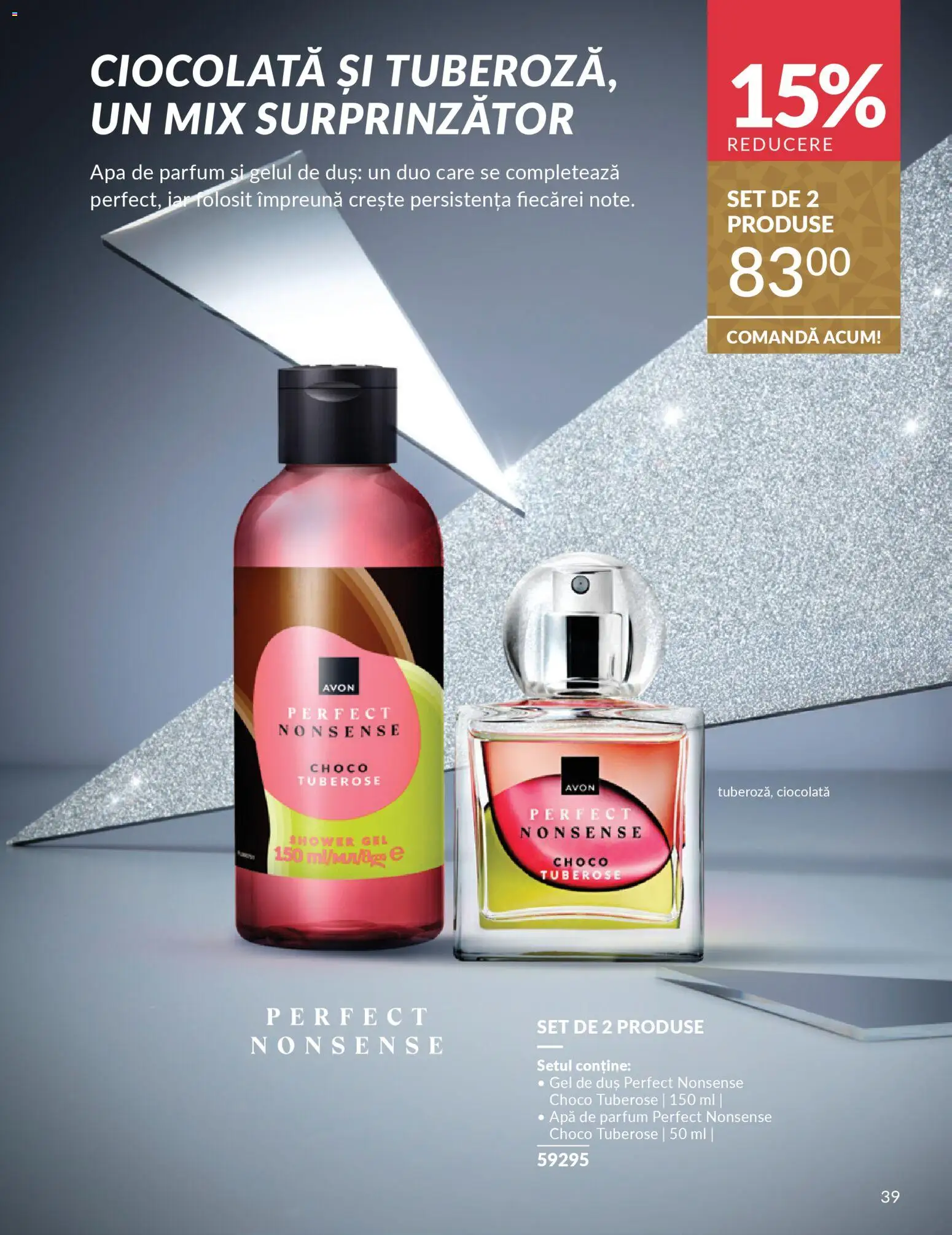 Catalog Avon 1 - 30 Decembrie 2025 | Pagina 41 | Produse: Apă de parfum, Parfum, Ciocolată, Apă