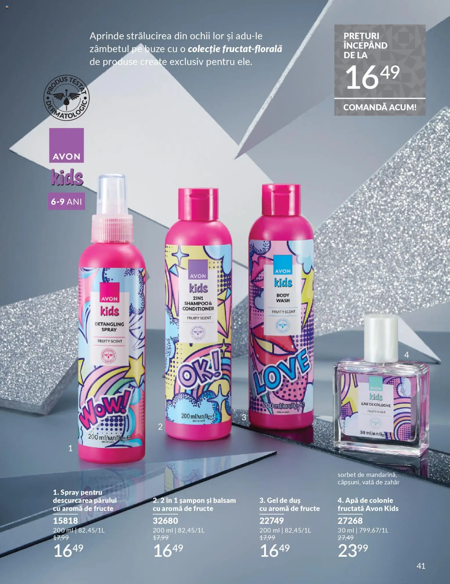 Catalog Avon 1 - 30 Decembrie 2025 | Pagina 43 | Produse: Șampon, Gel de duș, Apă, Zahăr