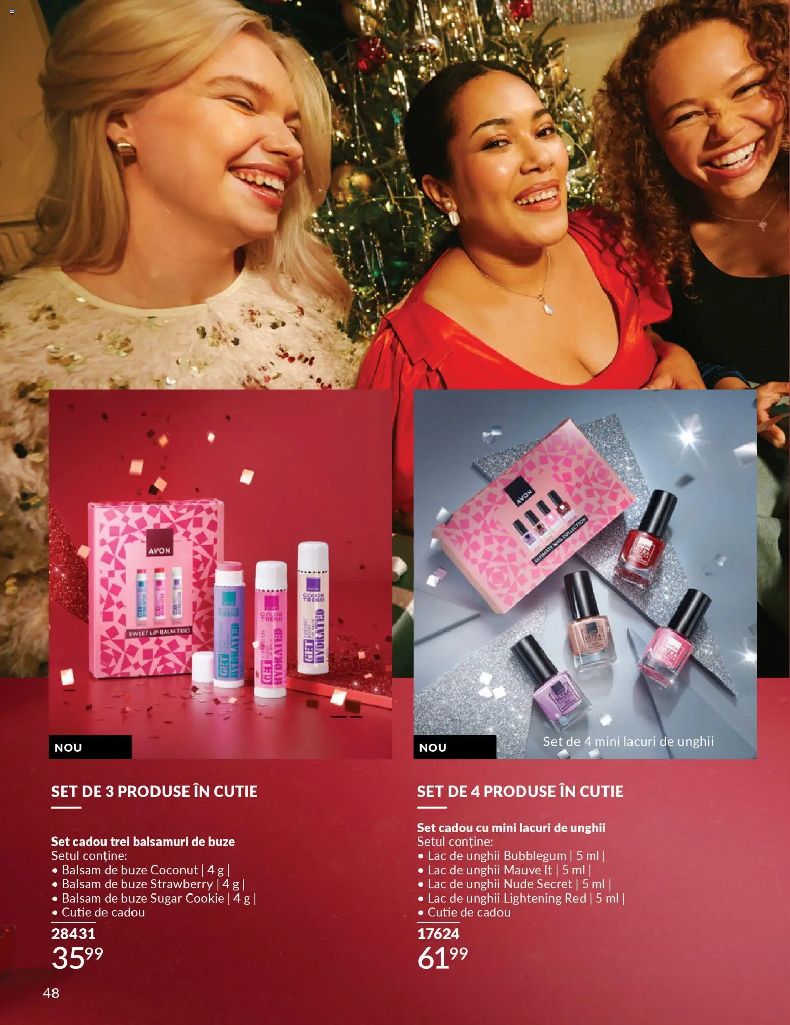 Catalog Avon 1 - 30 Decembrie 2025 | Pagina 50 | Produse: Cutie, Lac de unghii, Balsam