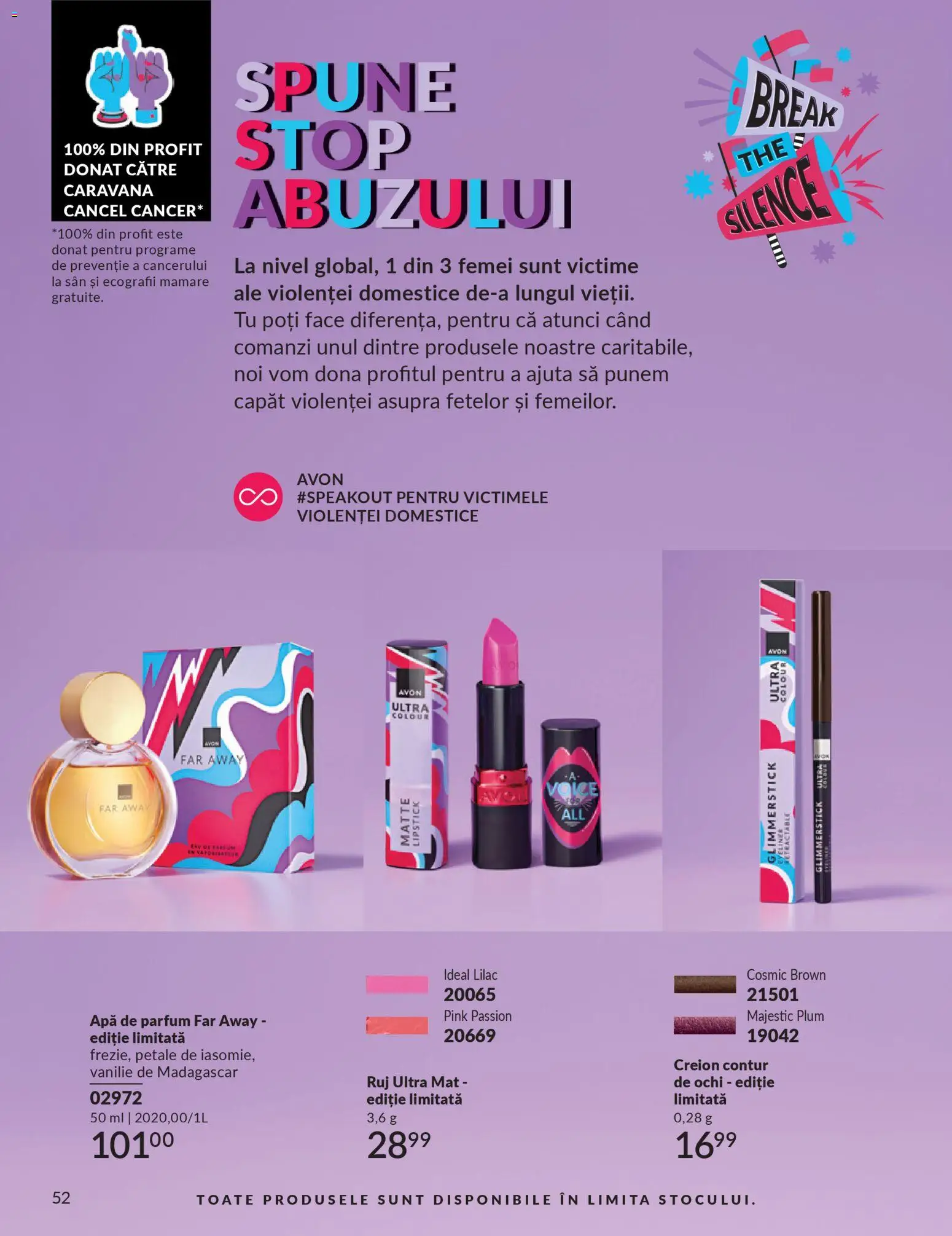 Catalog Avon 1 - 30 Decembrie 2025 | Pagina 54 | Produse: Apă de parfum, Parfum, Ruj, Apă