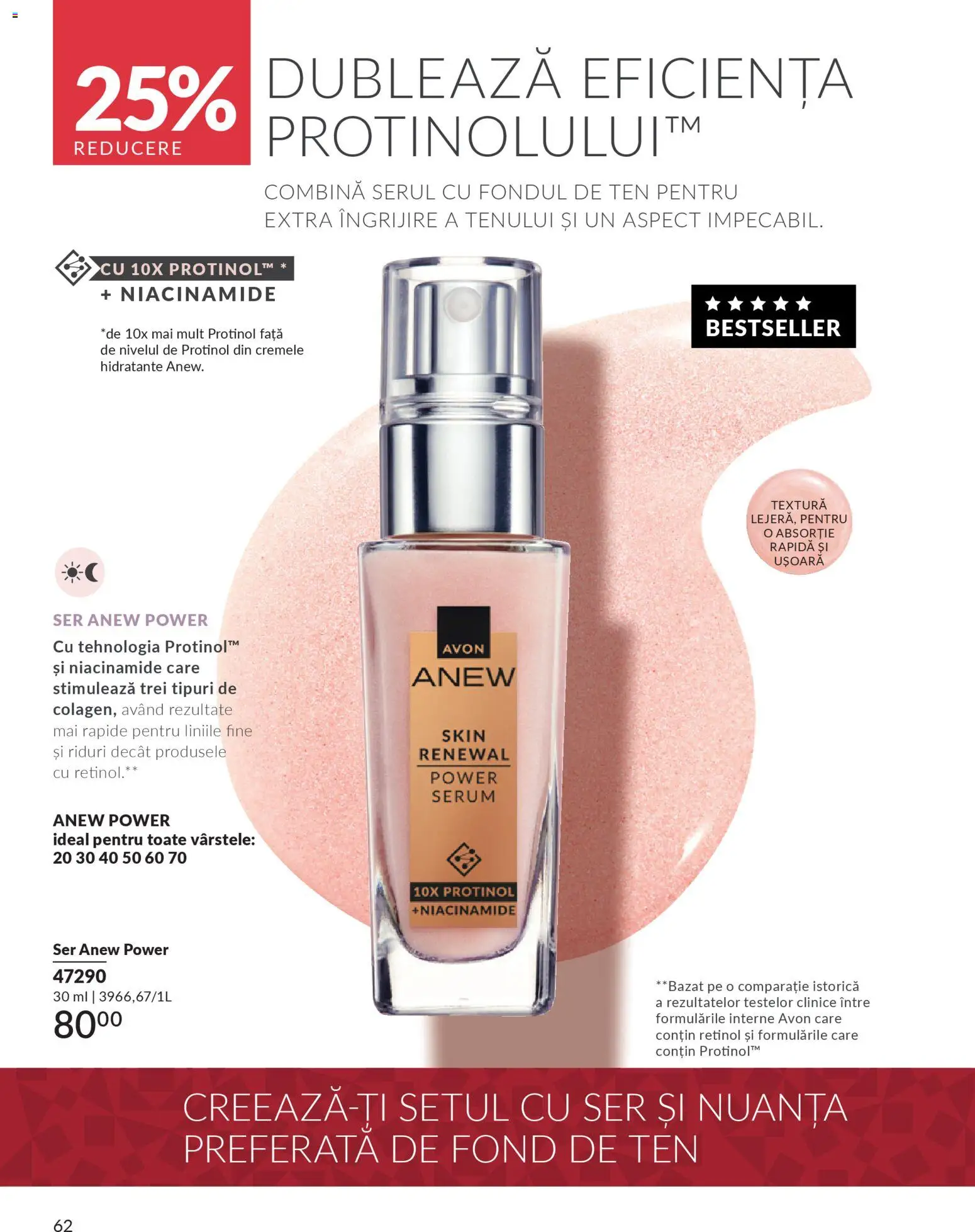 Catalog Avon 1 - 30 Decembrie 2025 | Pagina 64 | Produse: Fond de ten, Serum