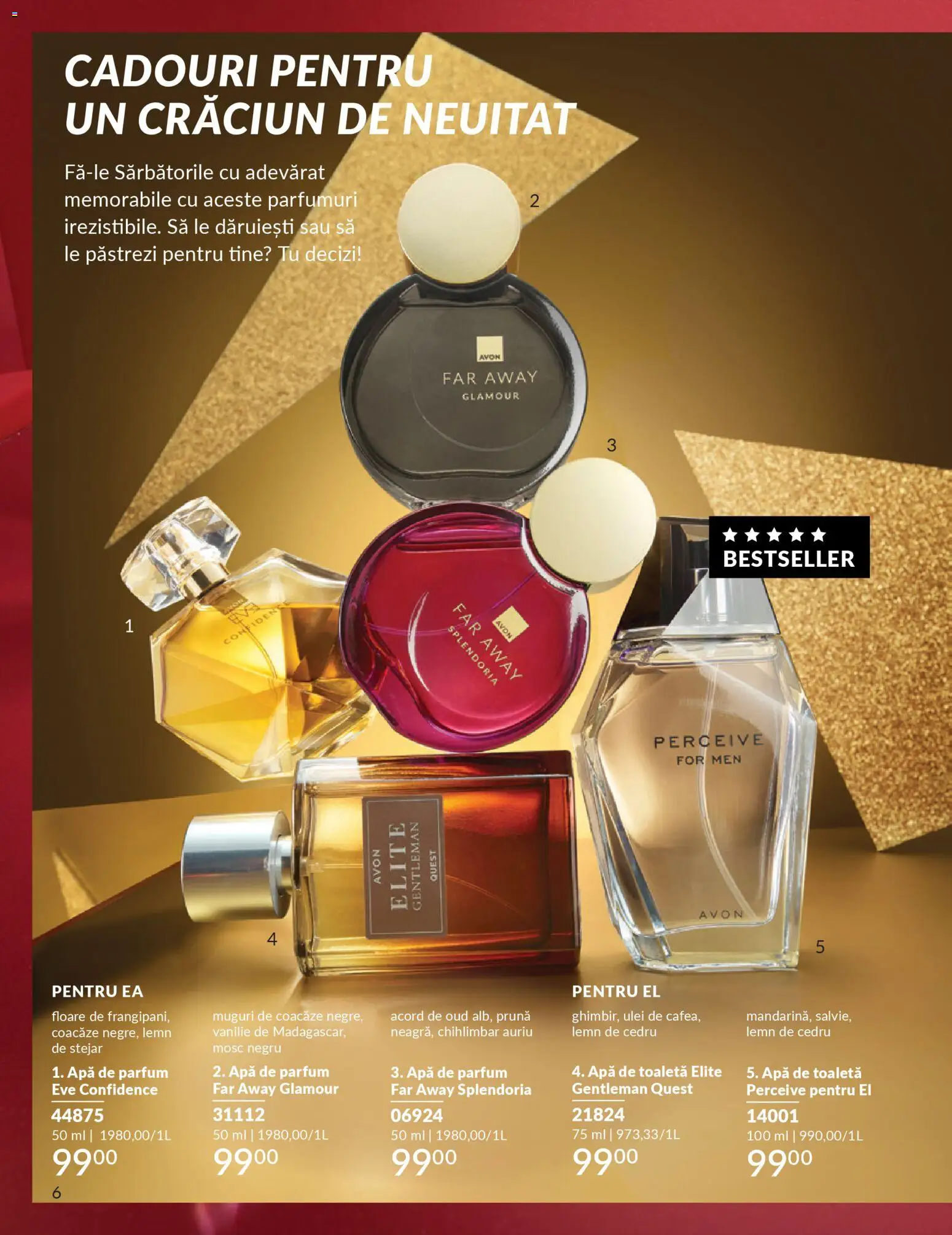 Catalog Avon 1 - 30 Decembrie 2025 | Pagina 8 | Produse: Apă de parfum, Apă de toaletă, Ulei, Apă