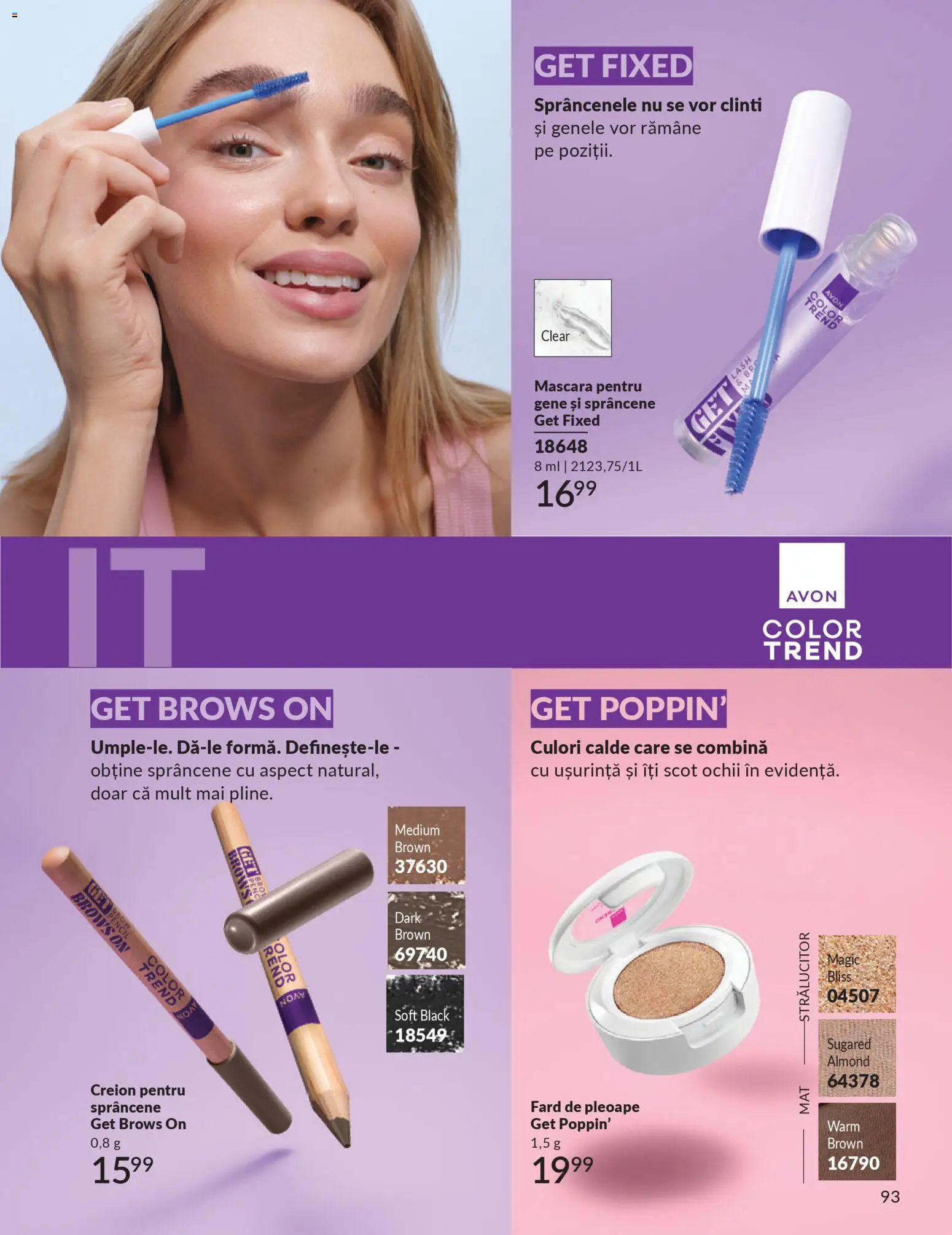 Catalog Avon 1 - 30 Decembrie 2025 | Pagina 93 | Produse: Mascara, Fard de pleoape, Dale