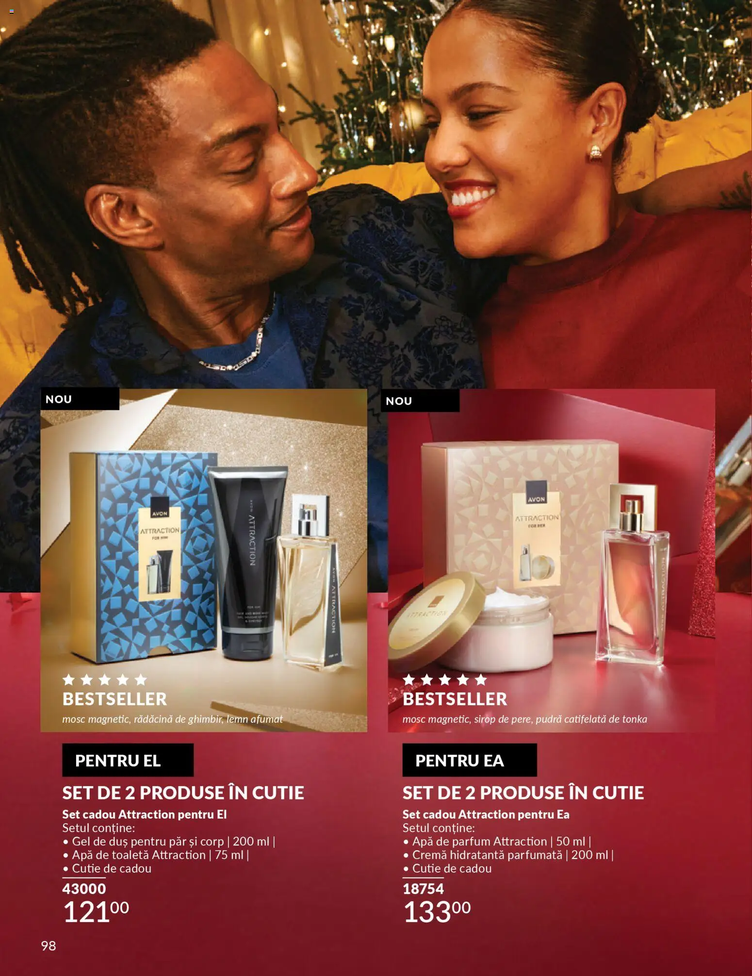 Catalog Avon 1 - 30 Decembrie 2025 | Pagina 98 | Produse: Arapsaçı, Duș, Apă de toaletă, Gel de duș