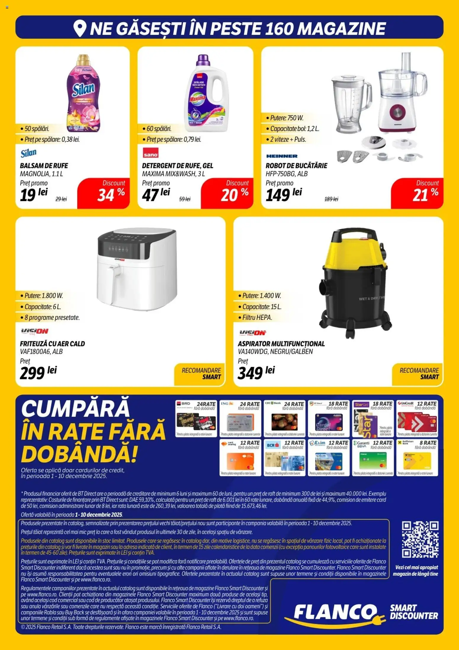 Catalog Flanco 1 - 9 Decembrie 2025 | Pagina 17 | Produse: Robot de bucătarie, Ginseng, Pește, Detergent