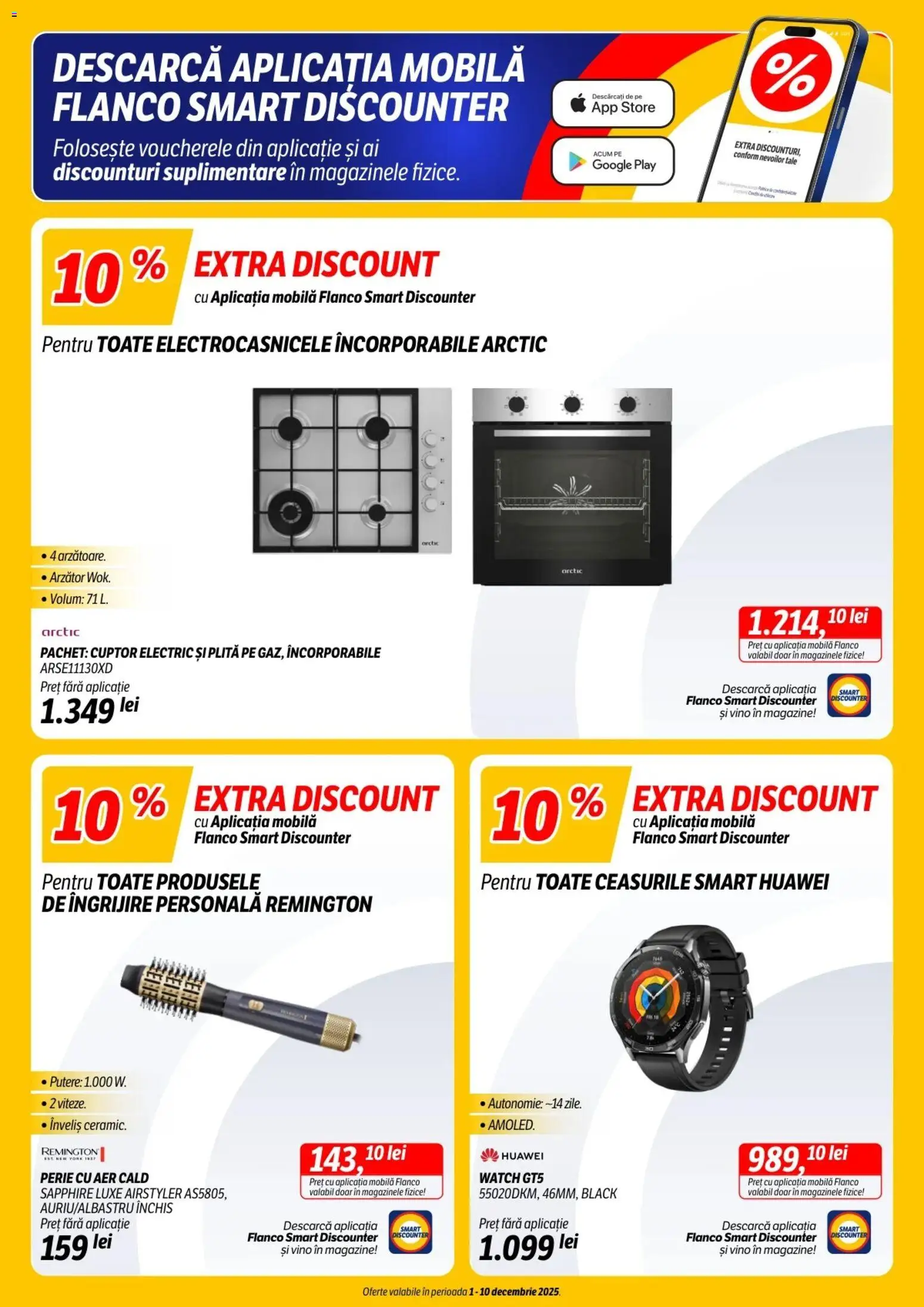 Catalog Flanco 1 - 9 Decembrie 2025 | Pagina 2 | Produse: Cuptor, Plită, Perie