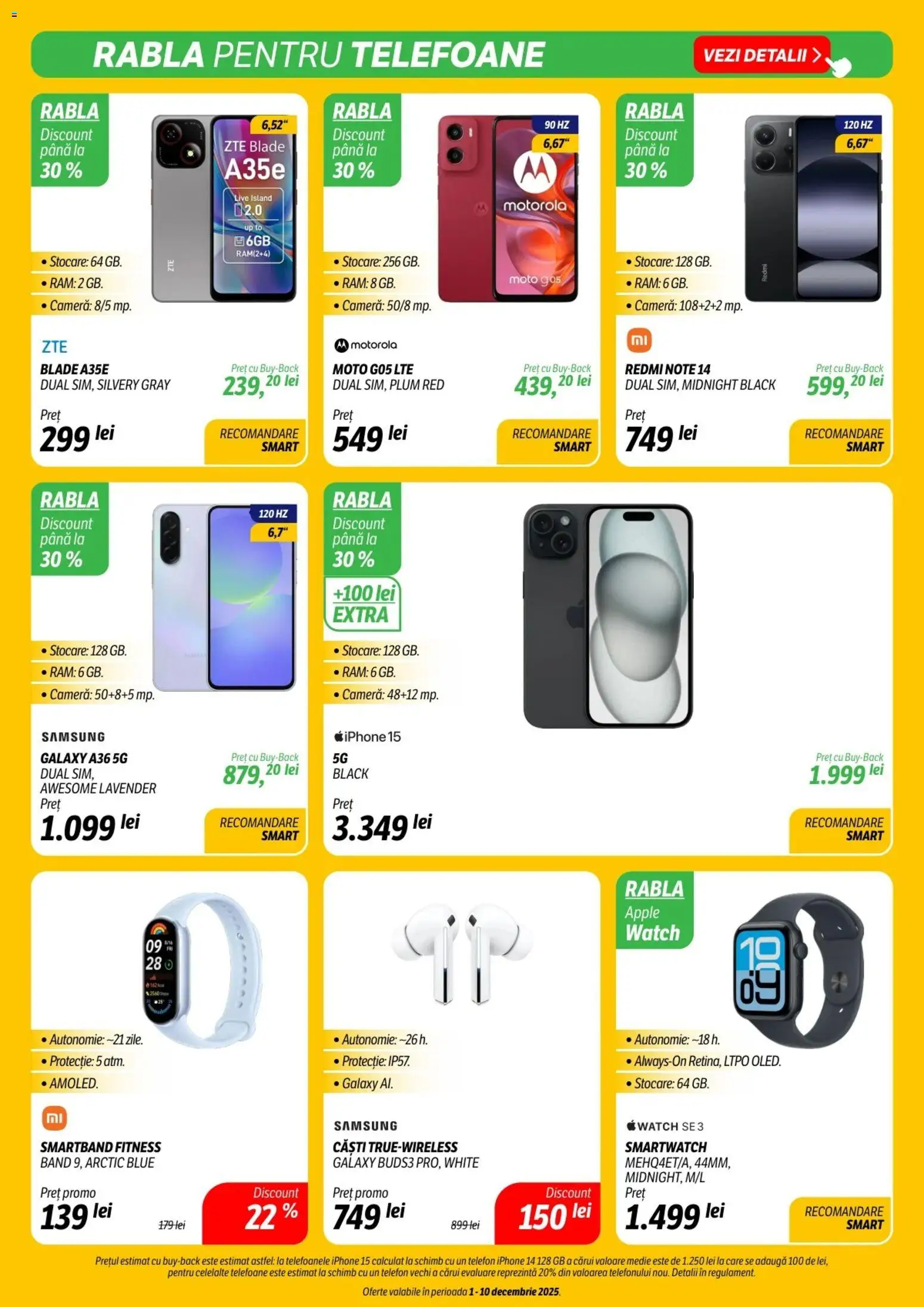 Catalog Flanco 1 - 9 Decembrie 2025 | Pagina 3 | Produse: Telefon, Căști, Smartwatch, Apple