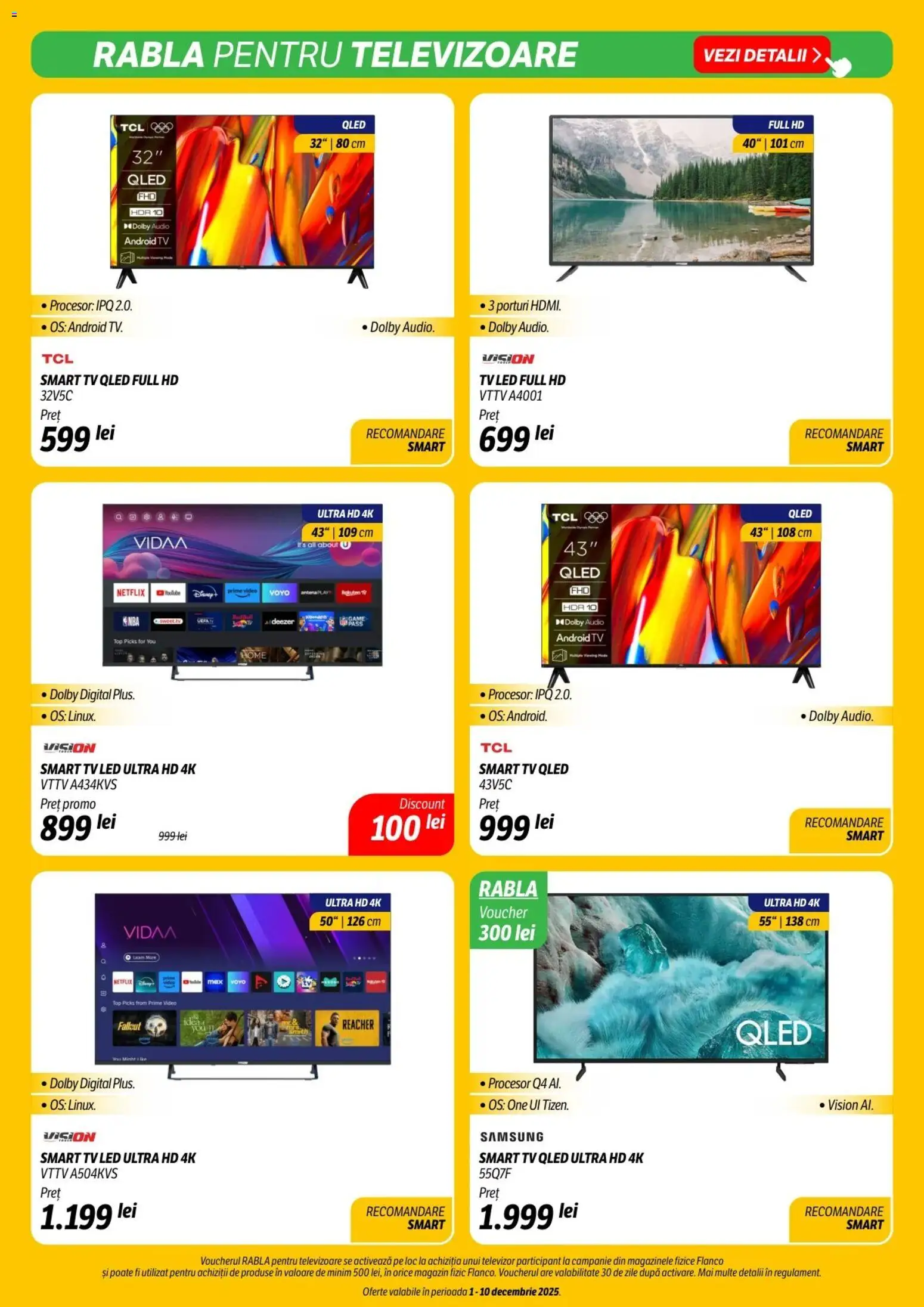 Catalog Flanco 1 - 9 Decembrie 2025 | Pagina 4 | Produse: Televizor, Video, Audio, Babak
