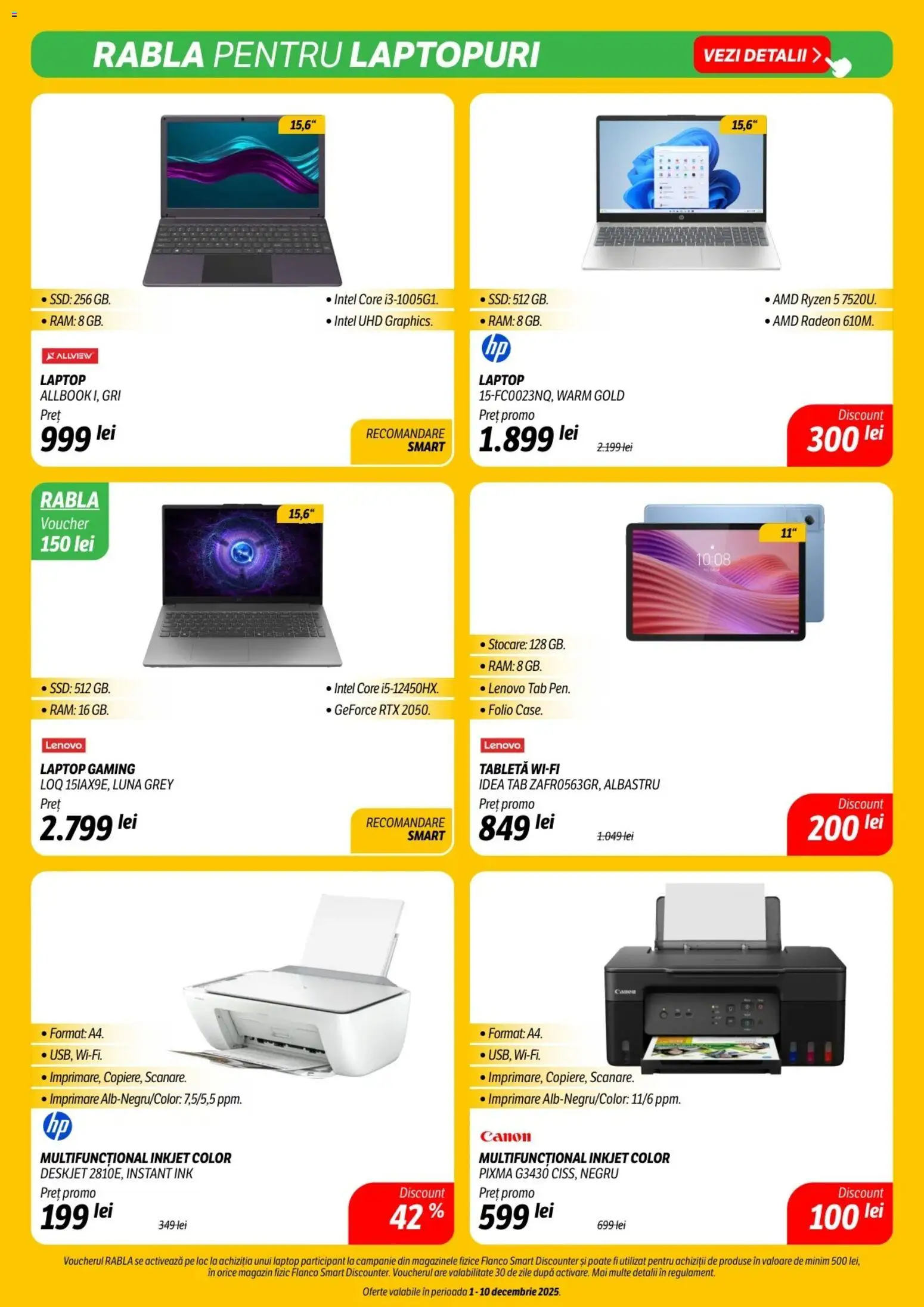 Catalog Flanco 1 - 9 Decembrie 2025 | Pagina 6 | Produse: Laptop, Tabletă