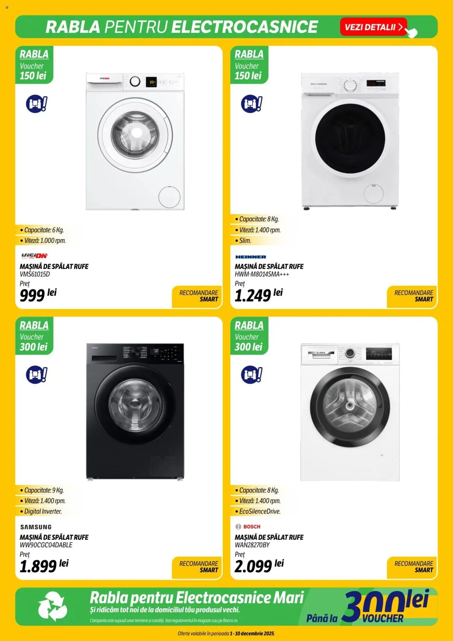 Catalog Flanco 1 - 9 Decembrie 2025 | Pagina 9 | Produse: Mașină De Spălat