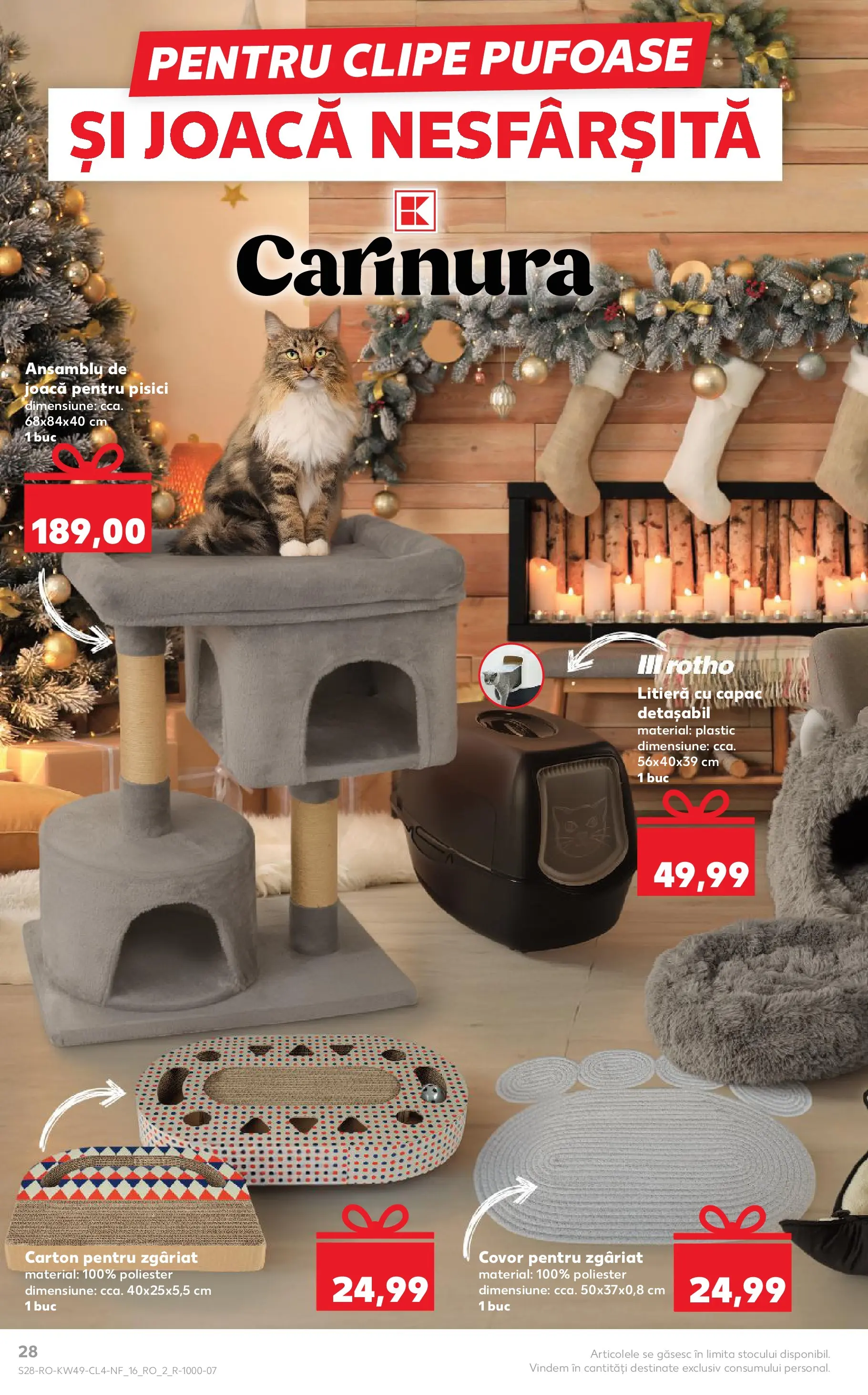 Catalog Kaufland 3 - 8 Decembrie 2025 | Pagina 28 | Produse: Covor