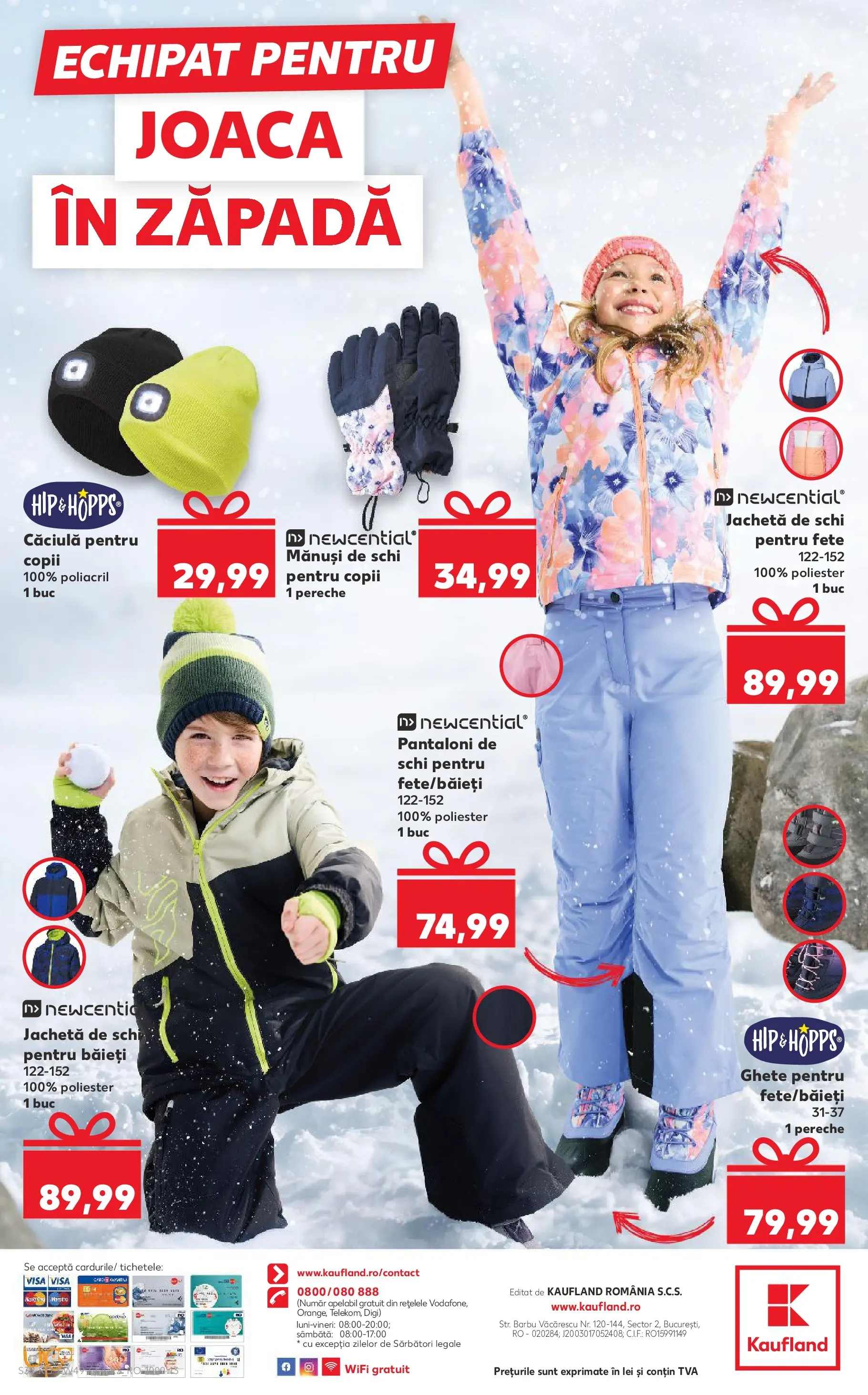 Catalog Kaufland 3 - 8 Decembrie 2025 | Pagina 32 | Produse: Mănuși, Jachetă, Pantaloni, Ghete