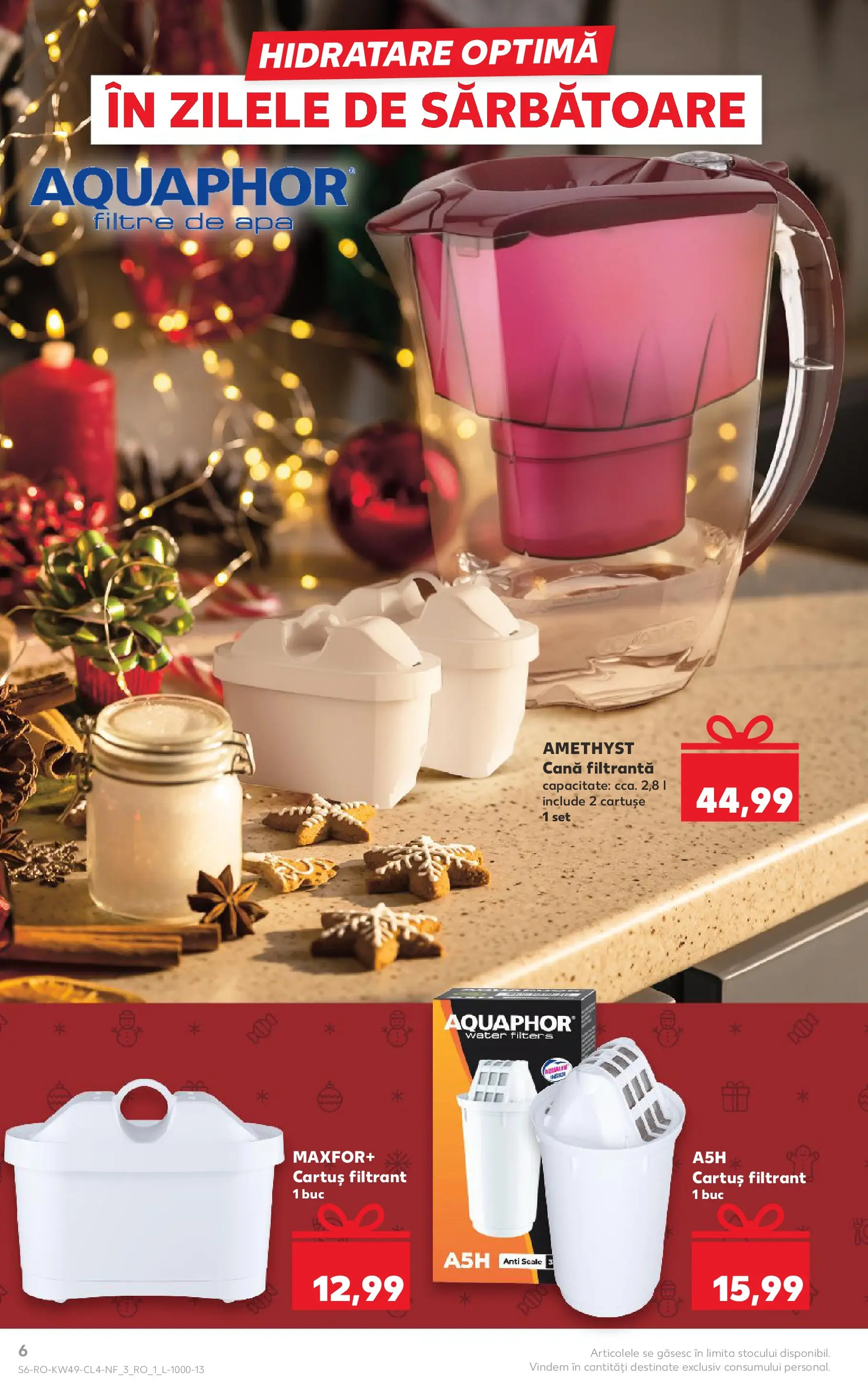 Catalog Kaufland 3 - 8 Decembrie 2025 | Pagina 6 | Produse: Apă