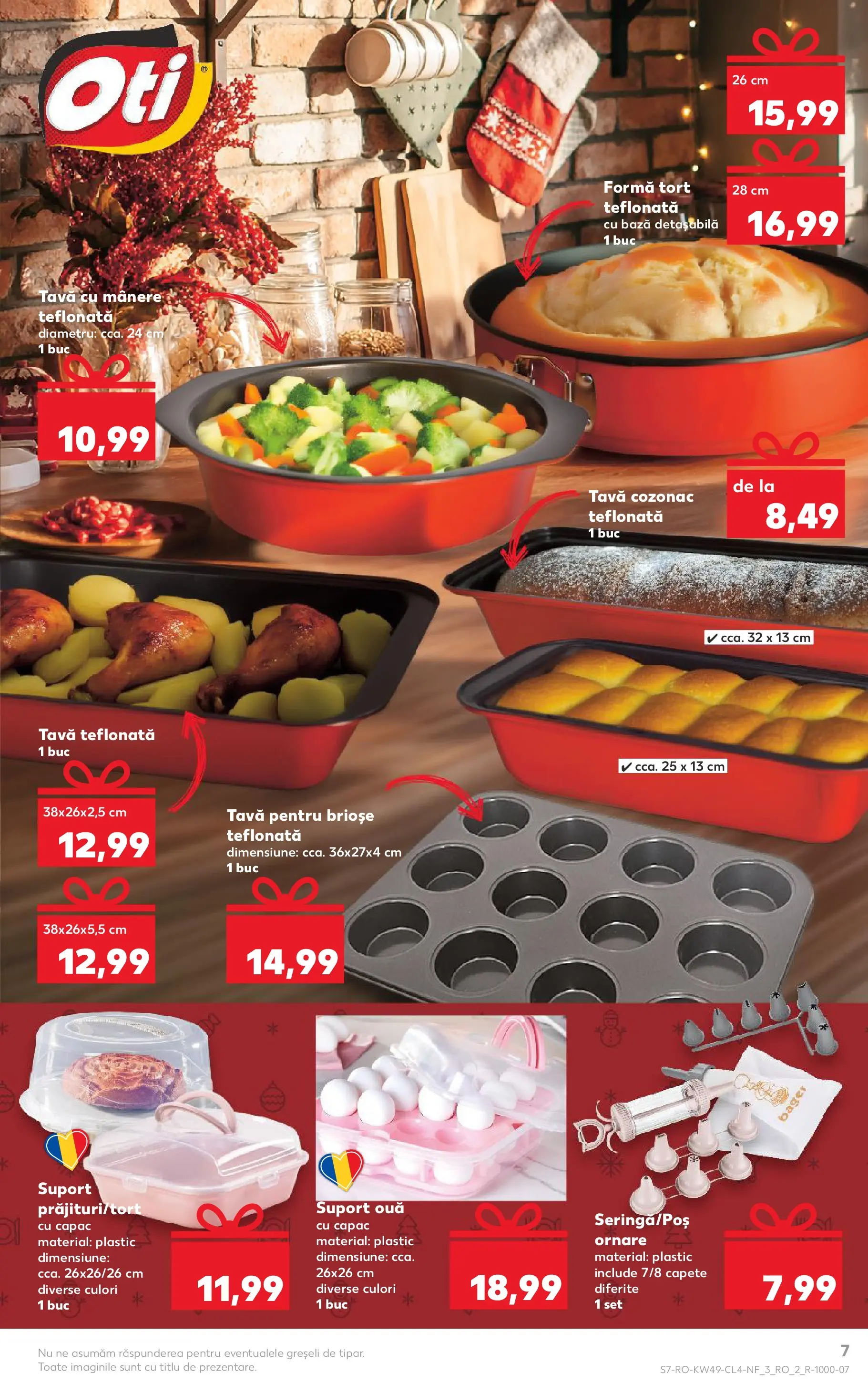 Catalog Kaufland 3 - 8 Decembrie 2025 | Pagina 7 | Produse: Tort, Ouă