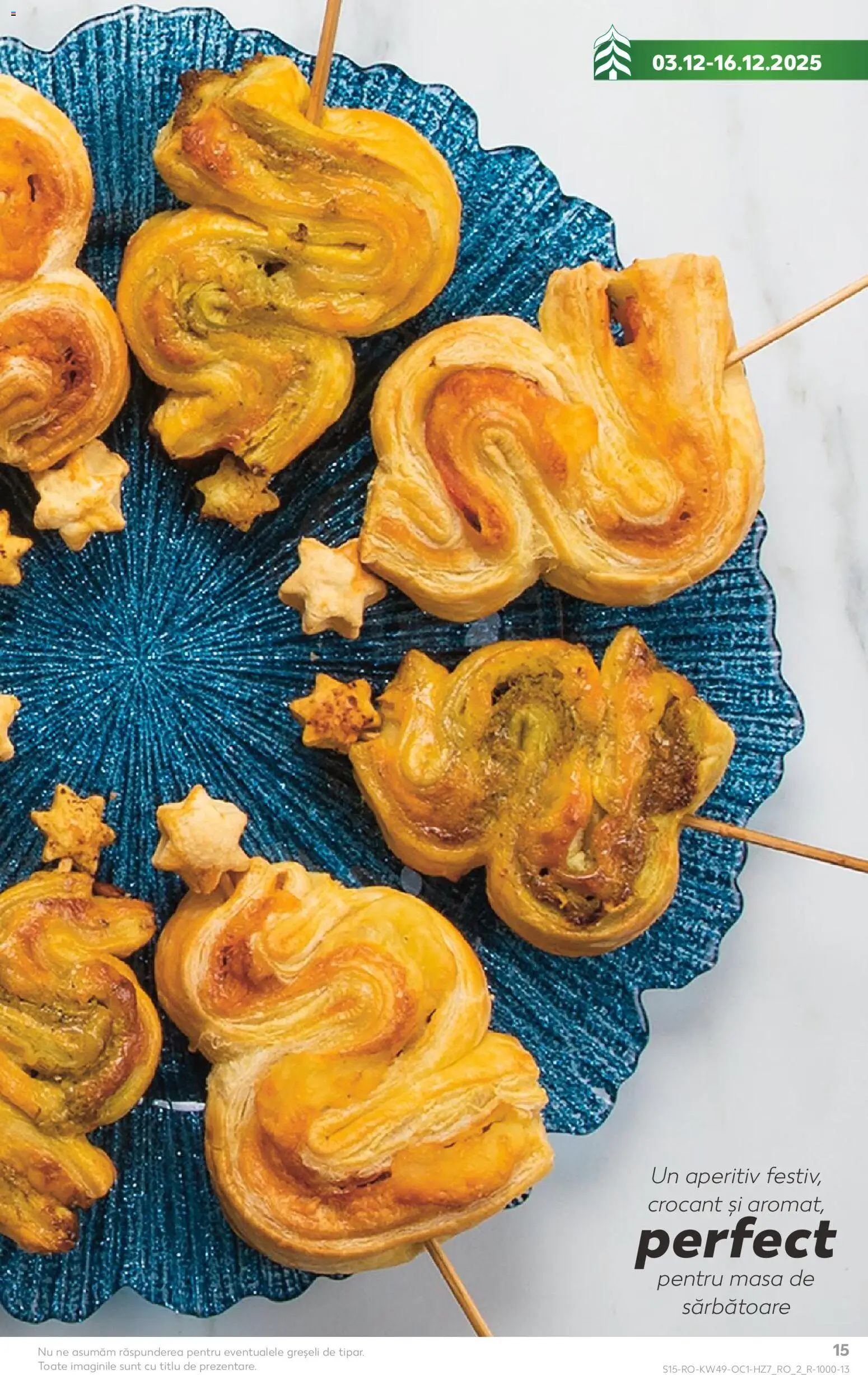 Catalog Kaufland 3 - 15 Decembrie 2025 | Pagina 15 | Produse: Masă