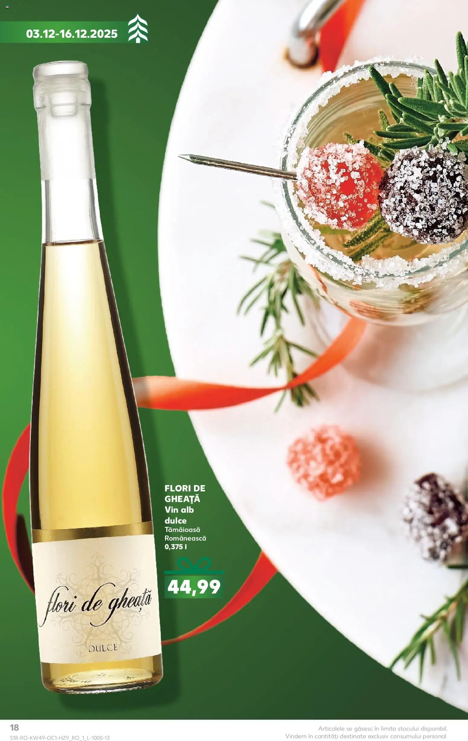 Catalog Kaufland 3 - 15 Decembrie 2025 | Pagina 18 | Produse: Vin