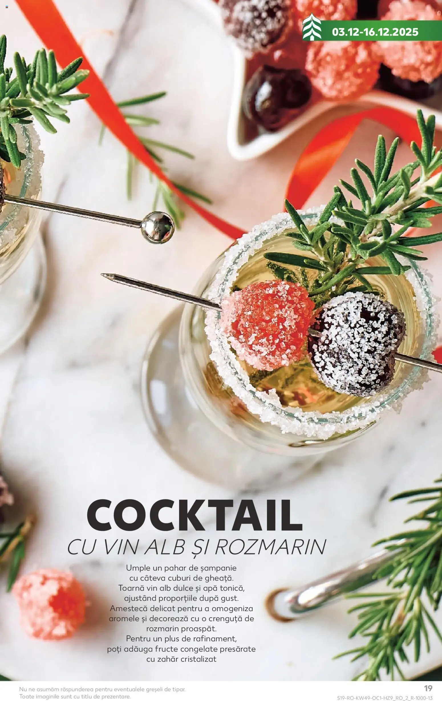 Catalog Kaufland 3 - 15 Decembrie 2025 | Pagina 19 | Produse: Vin, Cocktail, Apă, Fructe