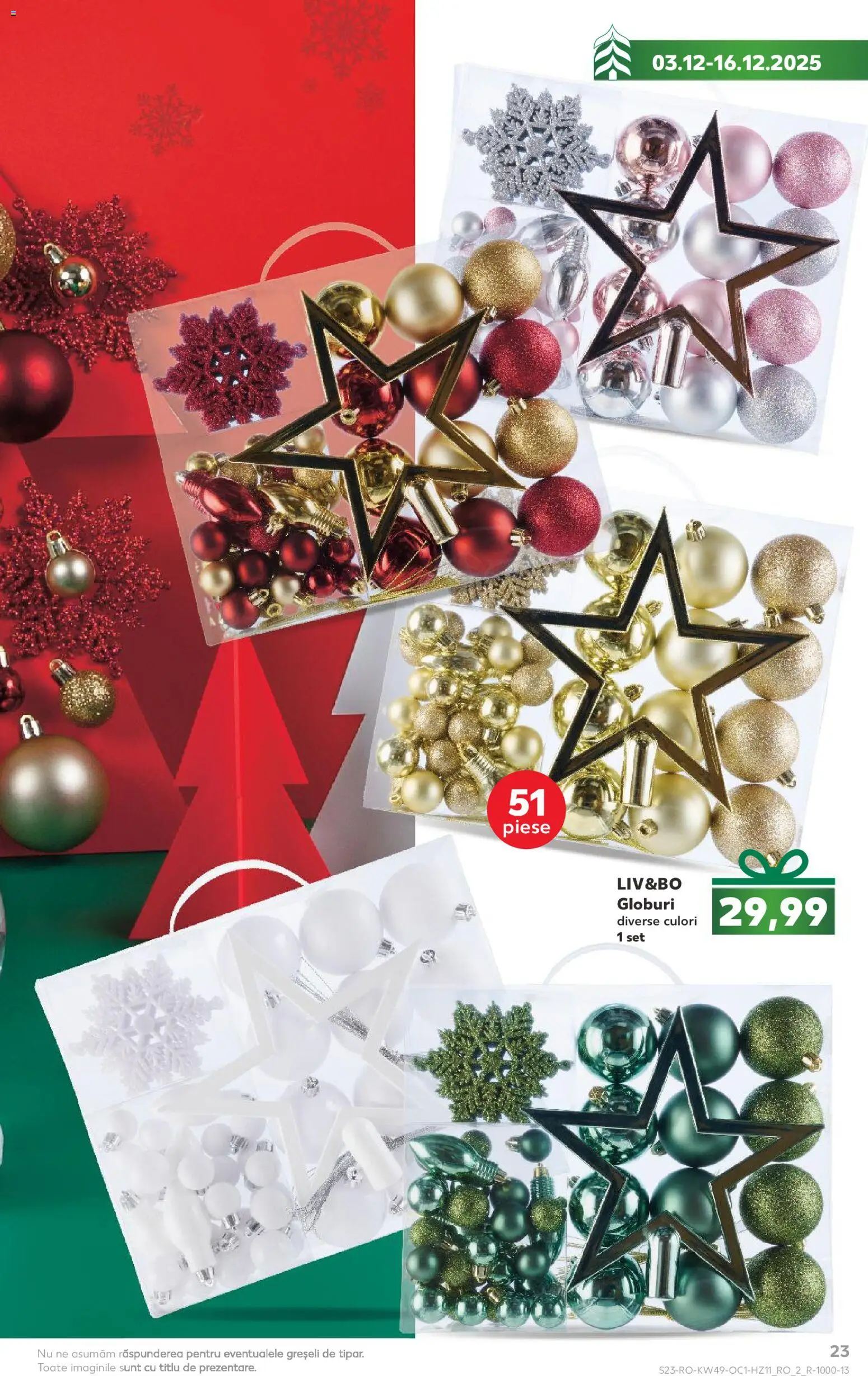Catalog Kaufland 3 - 15 Decembrie 2025 | Pagina 23