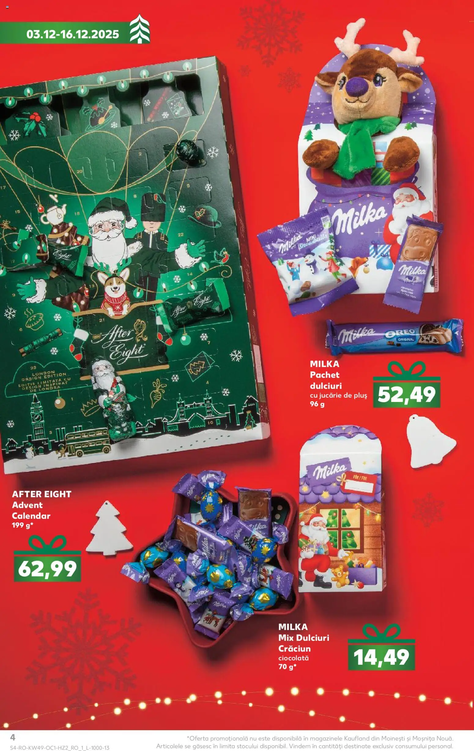 Catalog Kaufland 3 - 15 Decembrie 2025 | Pagina 4 | Produse: Ciocolată