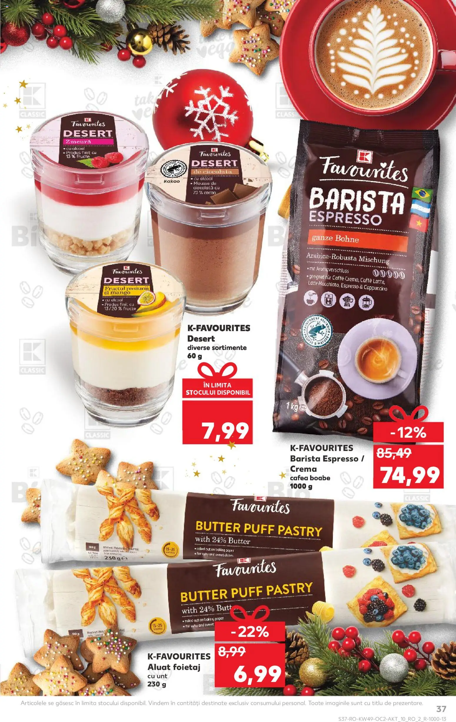 Catalog Kaufland 3 - 8 Decembrie 2025 | Pagina 37 | Produse: Foietaj, Cremă, Cafea, Ciocolată
