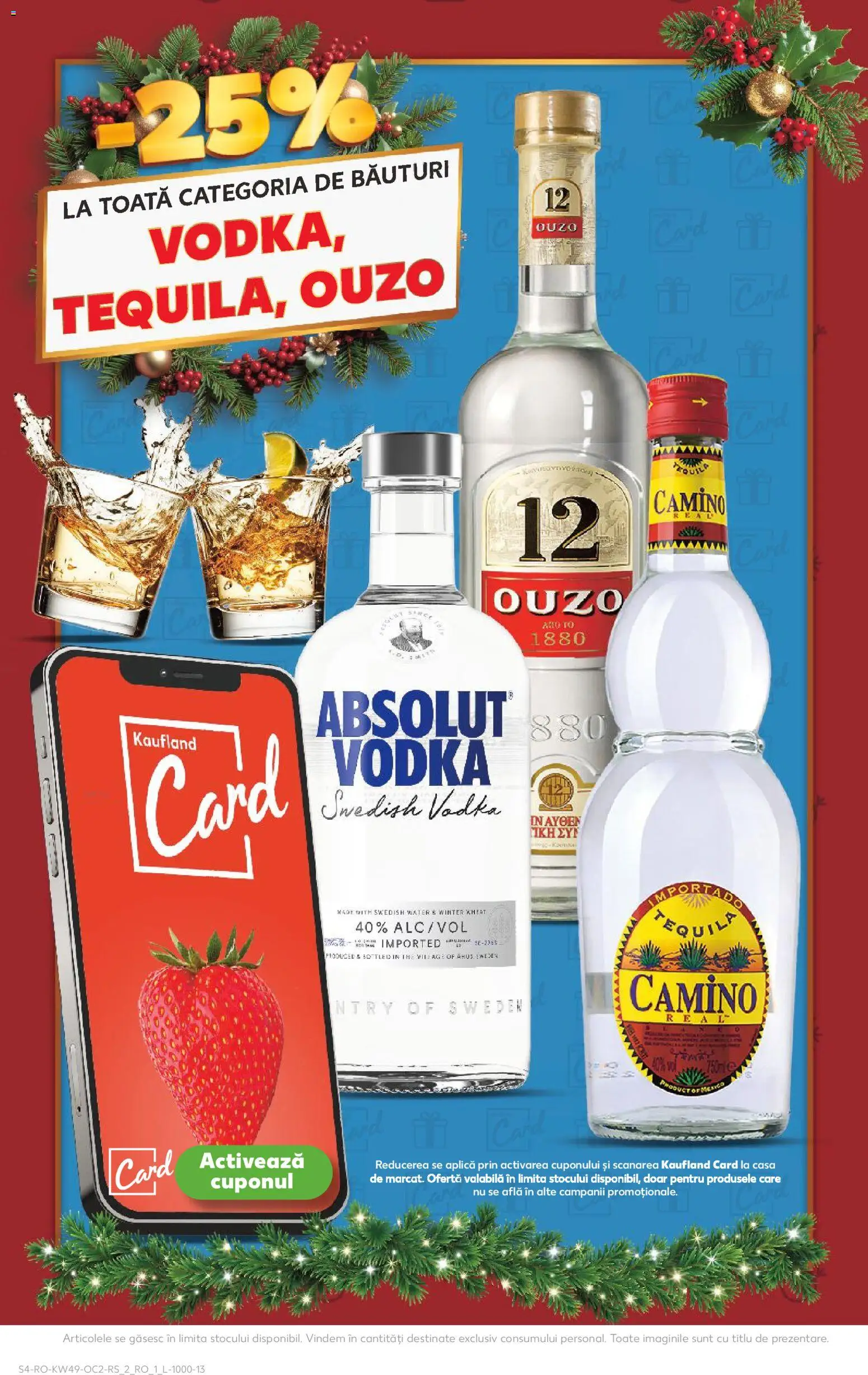 Catalog Kaufland 3 - 8 Decembrie 2025 | Pagina 4 | Produse: Vodka