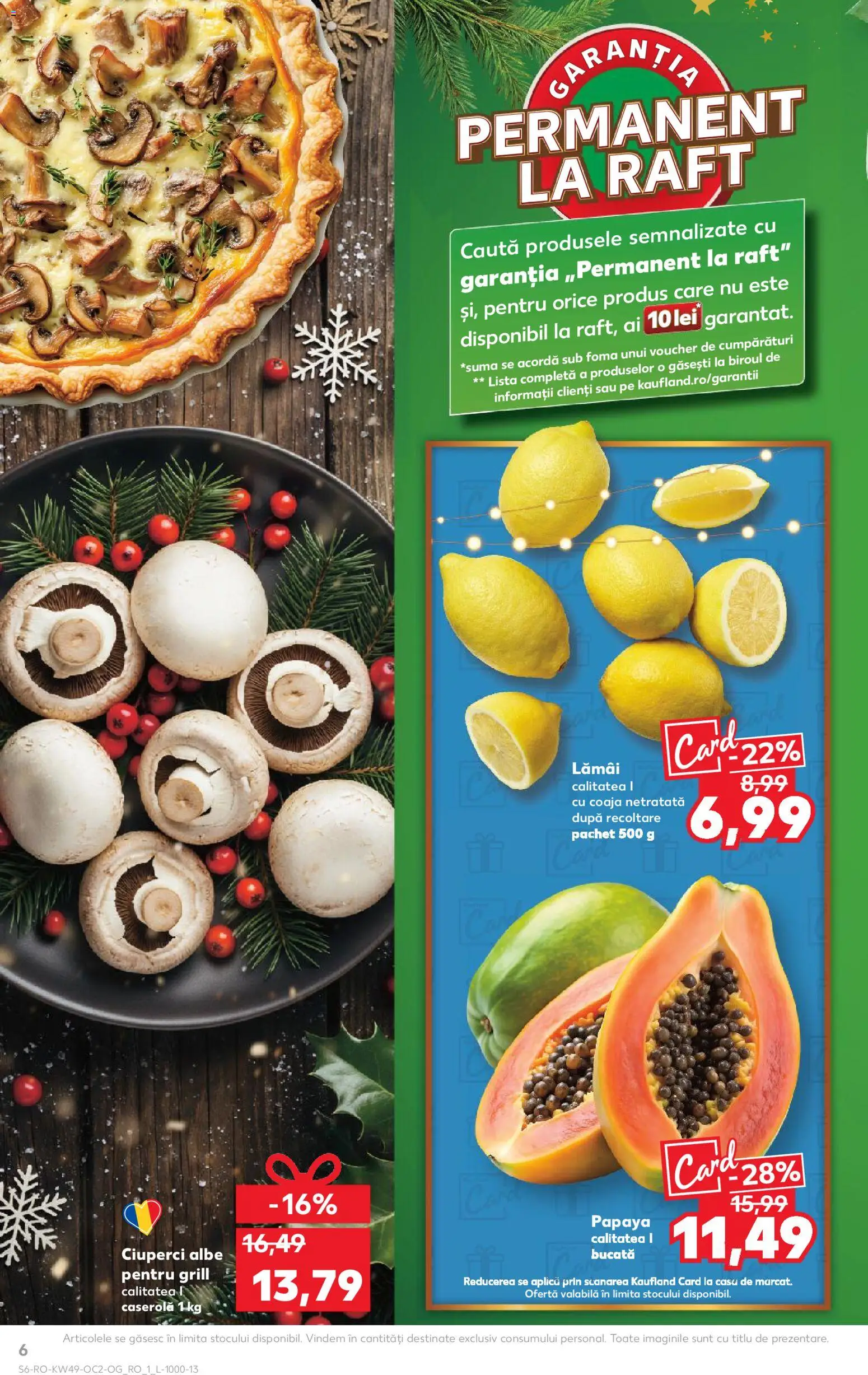 Catalog Kaufland 3 - 8 Decembrie 2025 | Pagina 6 | Produse: Grill, Raft, Ciuperci, Boncuklu Oyuncakları