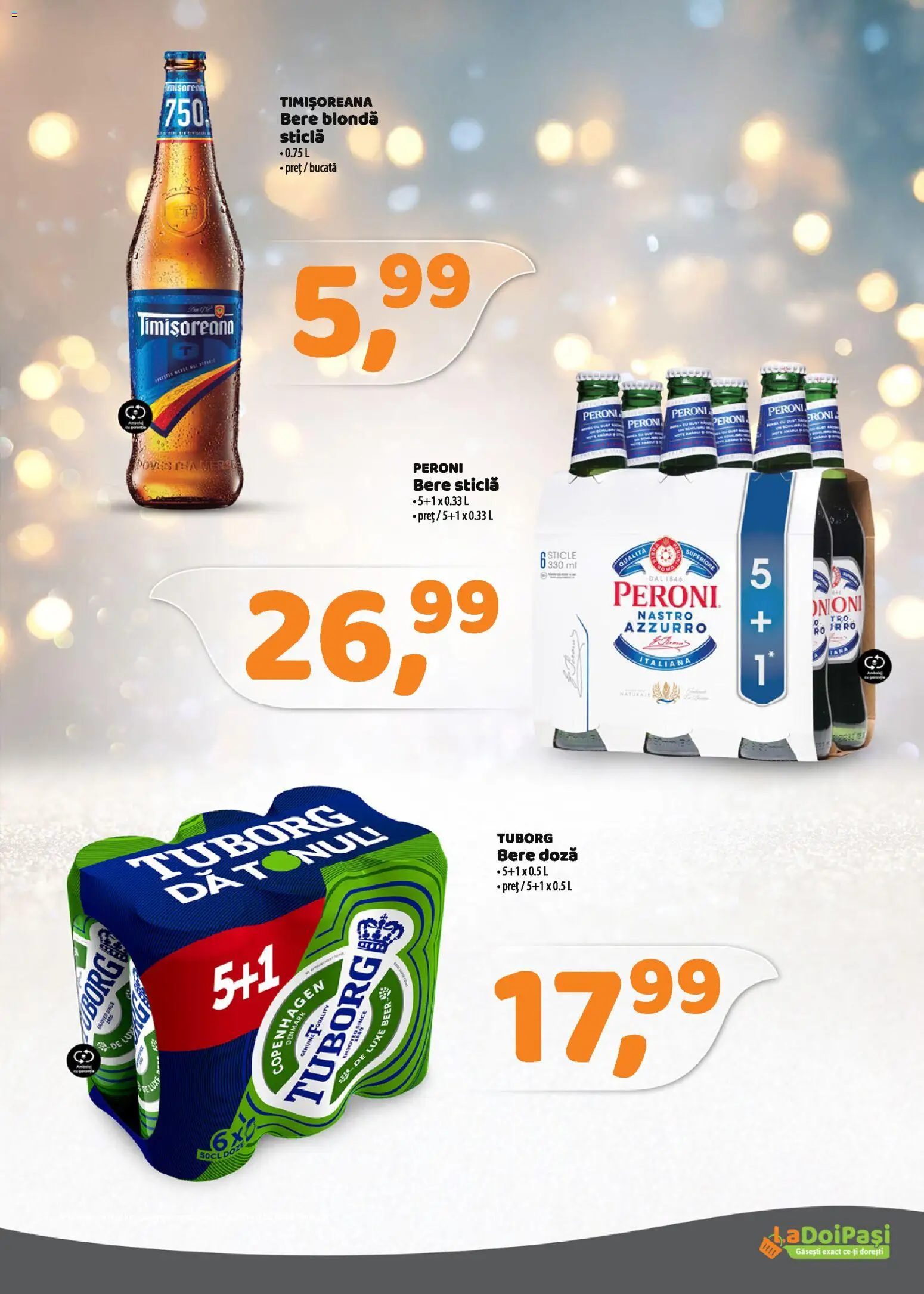 Catalog La Doi Pași 1 - 30 Decembrie 2025 | Pagina 14 | Produse: Bere