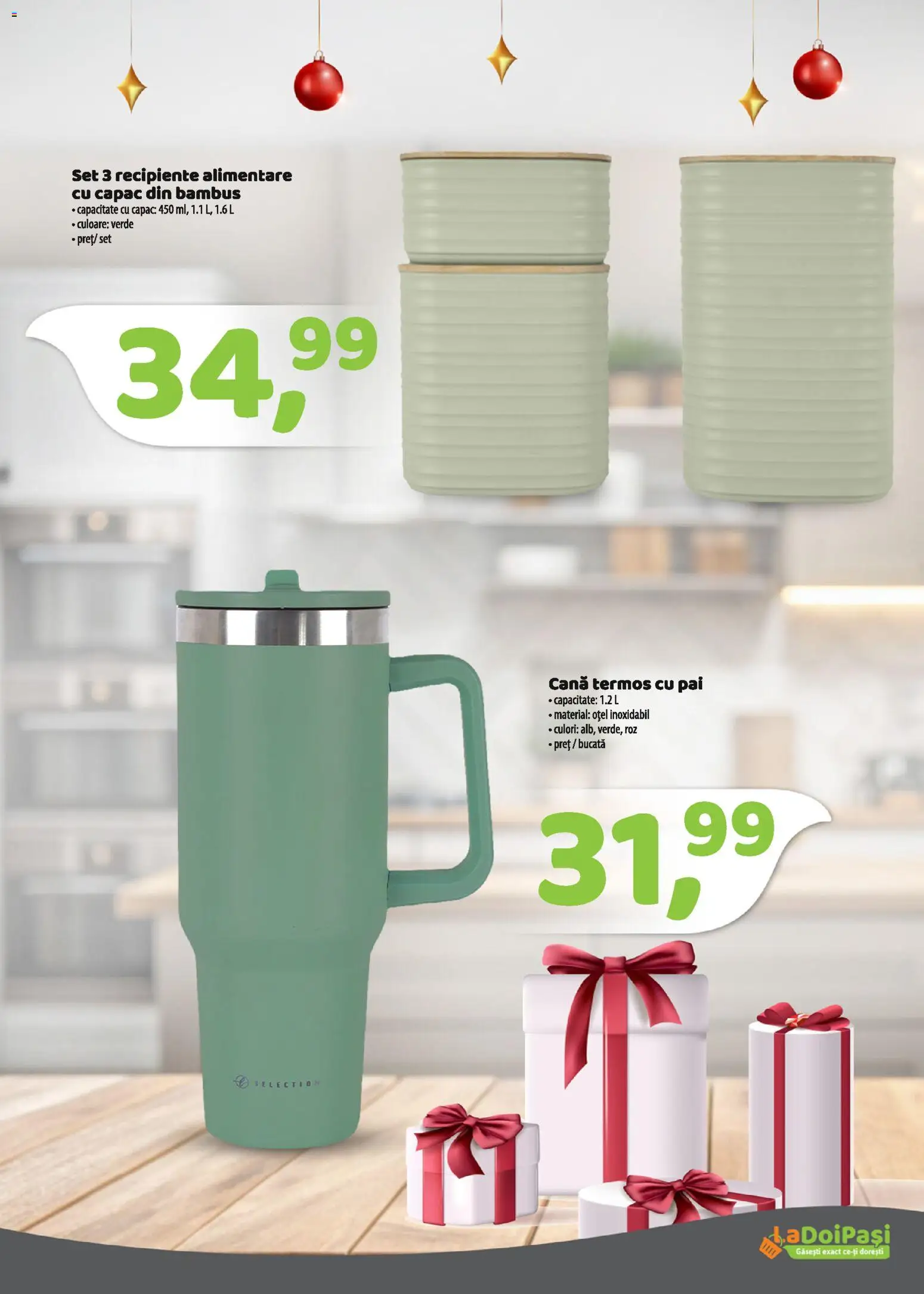 Catalog La Doi Pași 1 - 30 Decembrie 2025 | Pagina 18 | Produse: Termos, Recipiente
