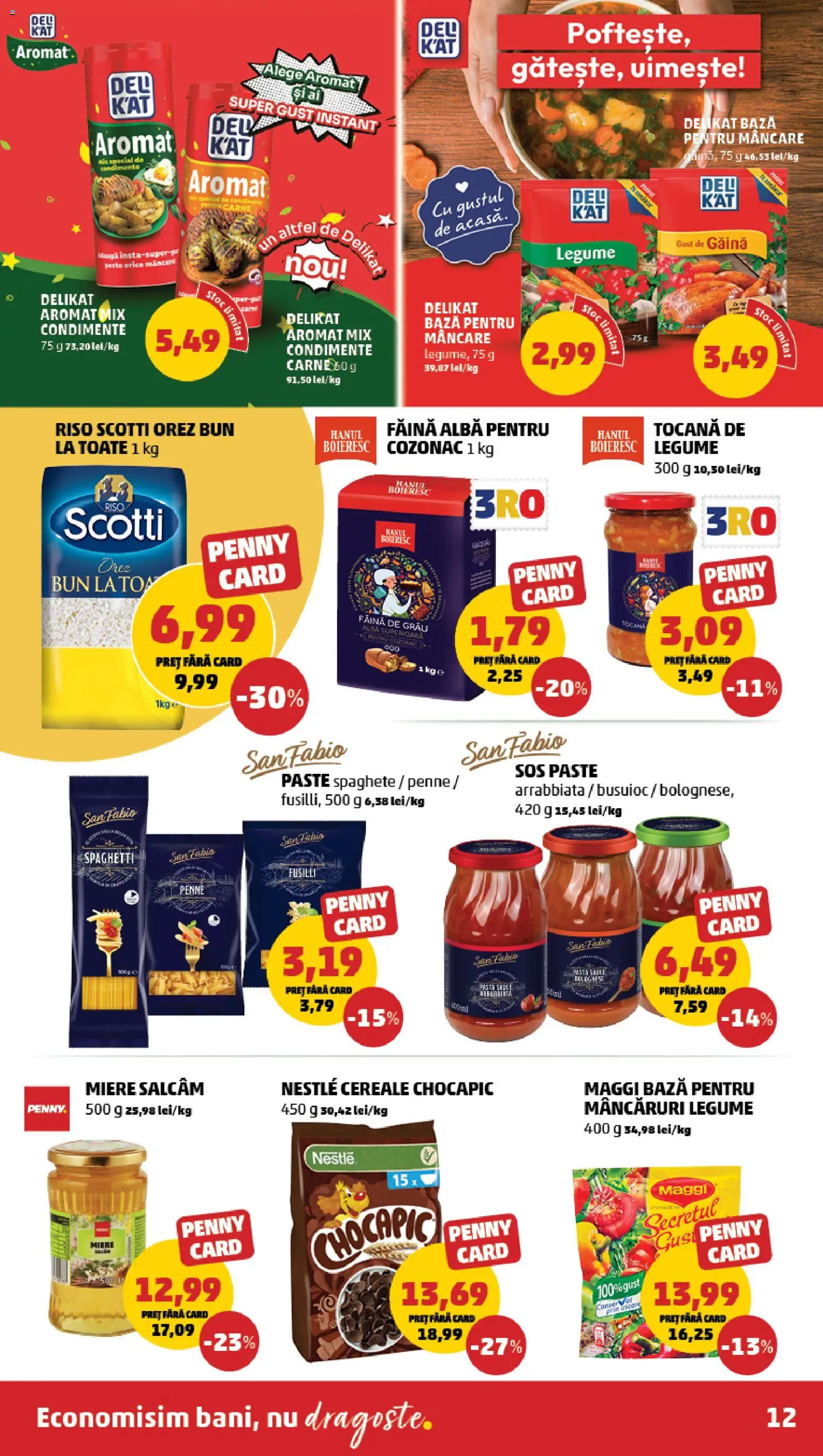 Catalog PENNY Market 3 - 8 Decembrie 2025 | Pagina 12 | Produse: Orez, Cereale, Paste, Sos