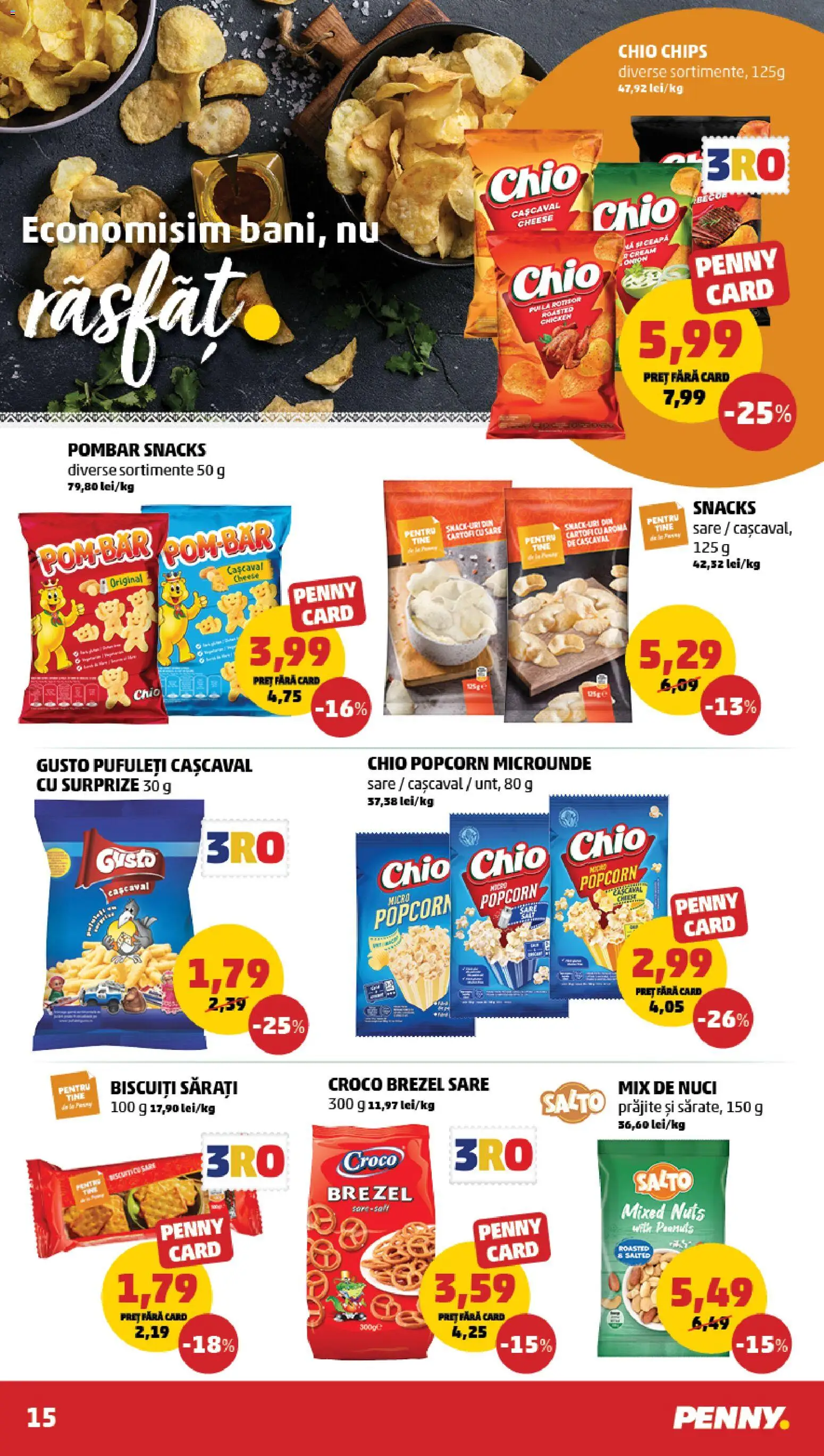 Catalog PENNY Market 3 - 8 Decembrie 2025 | Pagina 15 | Produse: Cașcaval, Nuci, Cartofi, Sare