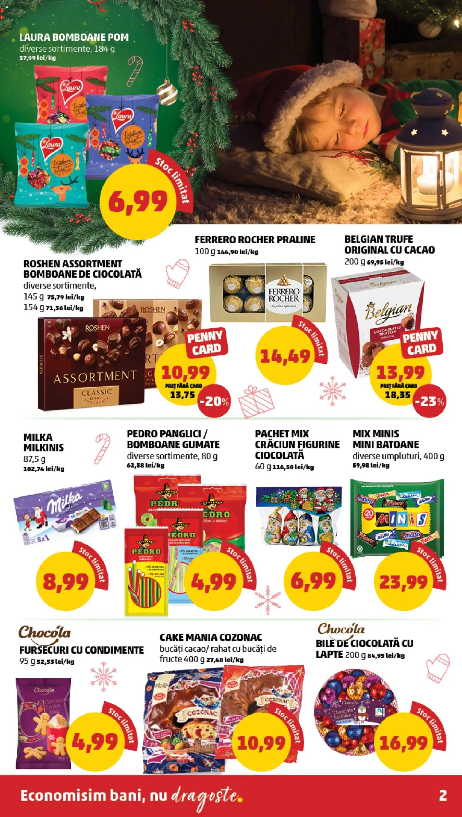 Catalog PENNY Market 3 - 8 Decembrie 2025 | Pagina 2 | Produse: Lapte, Soda, Ciocolată, Fructe