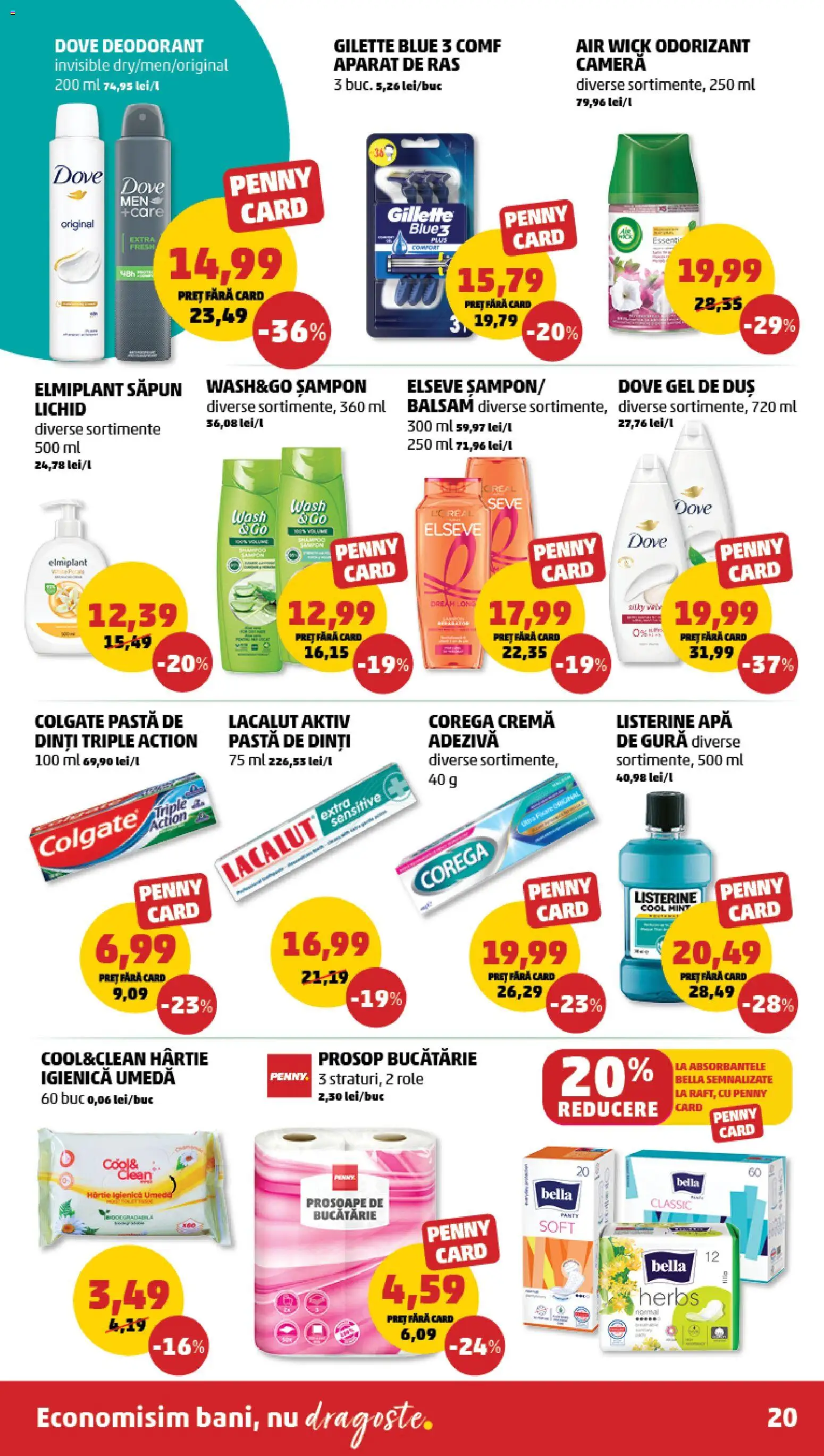 Catalog PENNY Market 3 - 8 Decembrie 2025 | Pagina 20 | Produse: Cameră, Role, Apă de gură, Săpun lichid