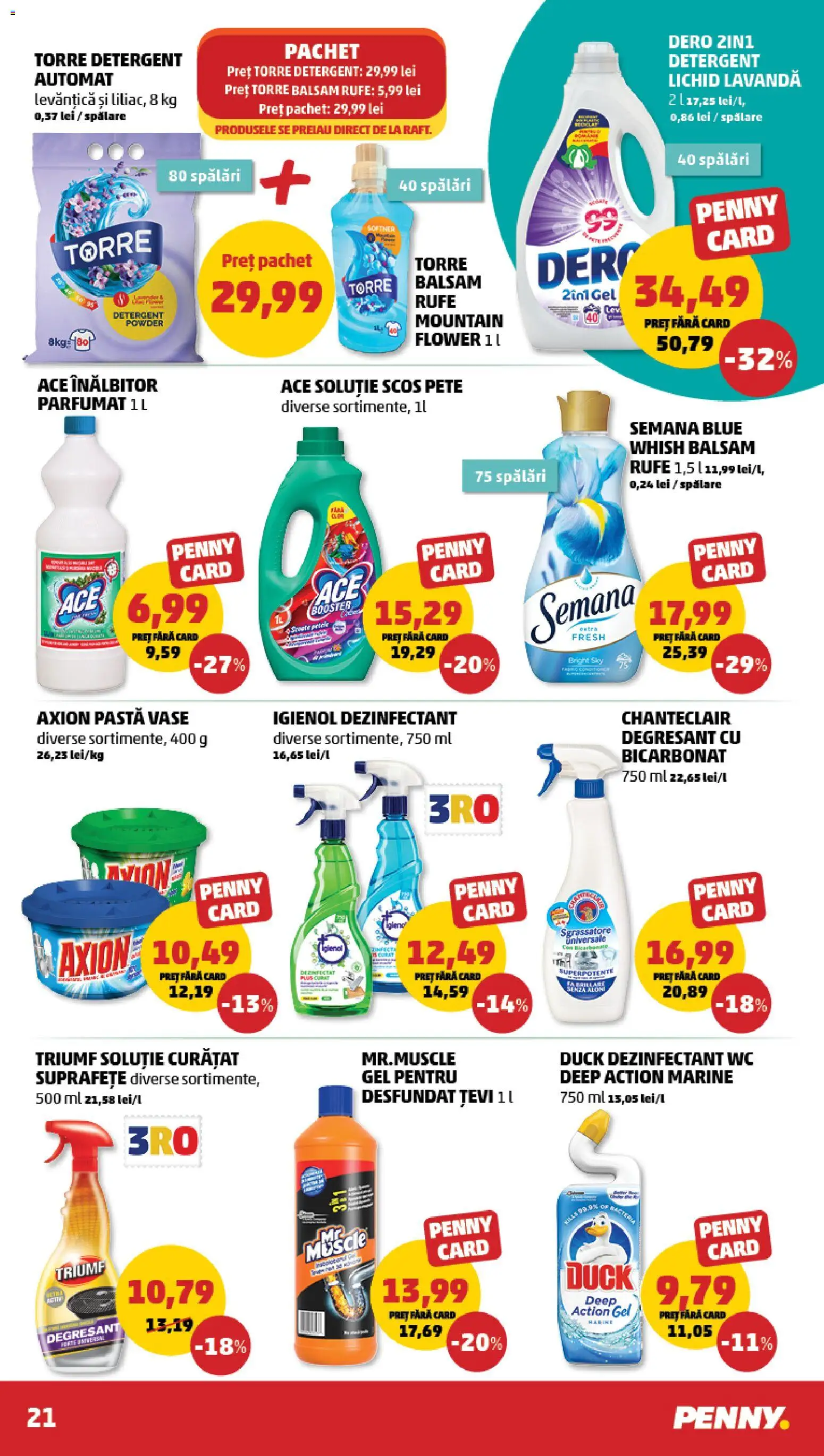 Catalog PENNY Market 3 - 8 Decembrie 2025 | Pagina 21 | Produse: Kedi Ödül Oyuncakları, Balsam, Detergent, Paste