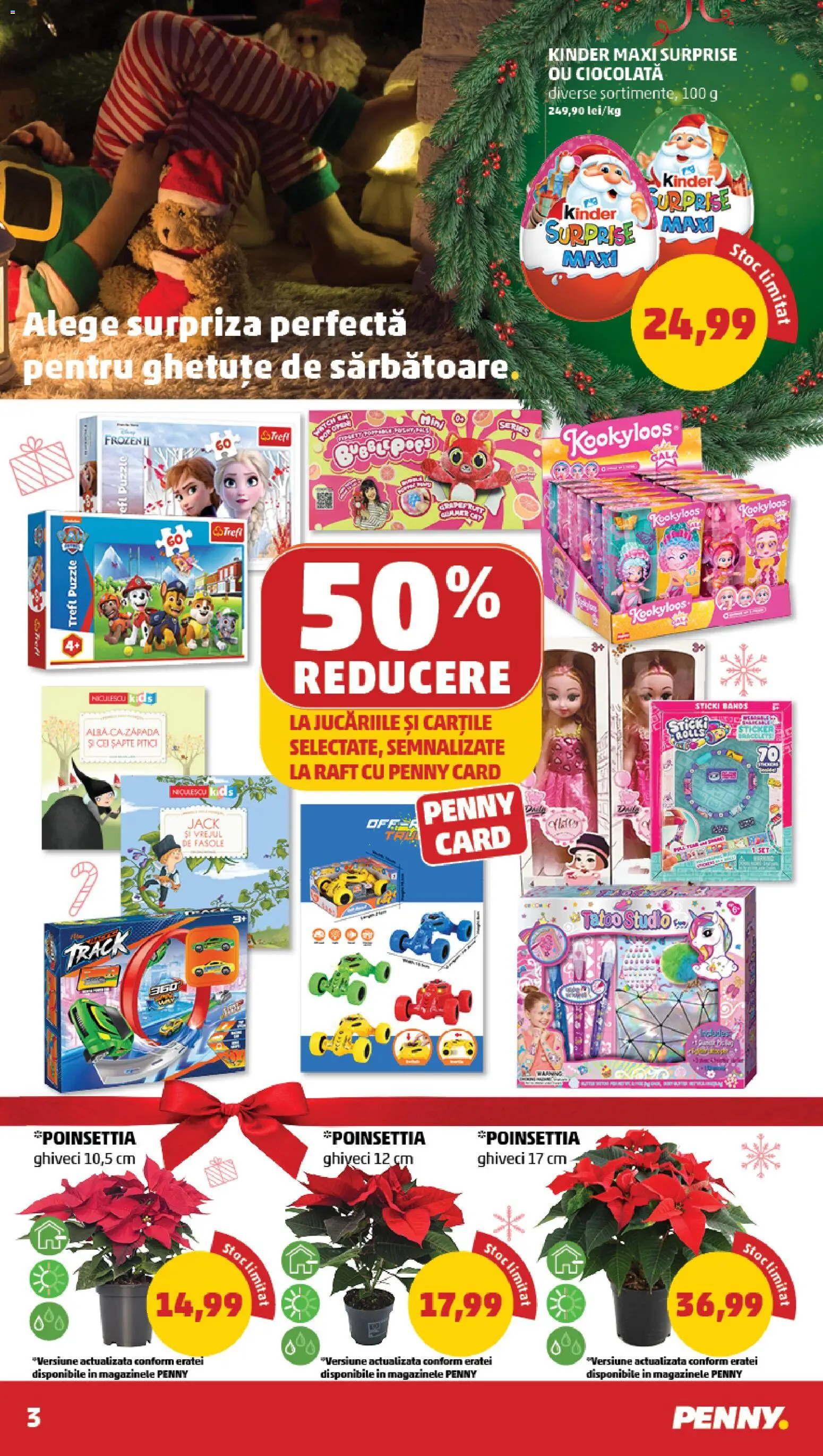 Catalog PENNY Market 3 - 8 Decembrie 2025 | Pagina 3 | Produse: Raft, Ghiveci, Ciocolată