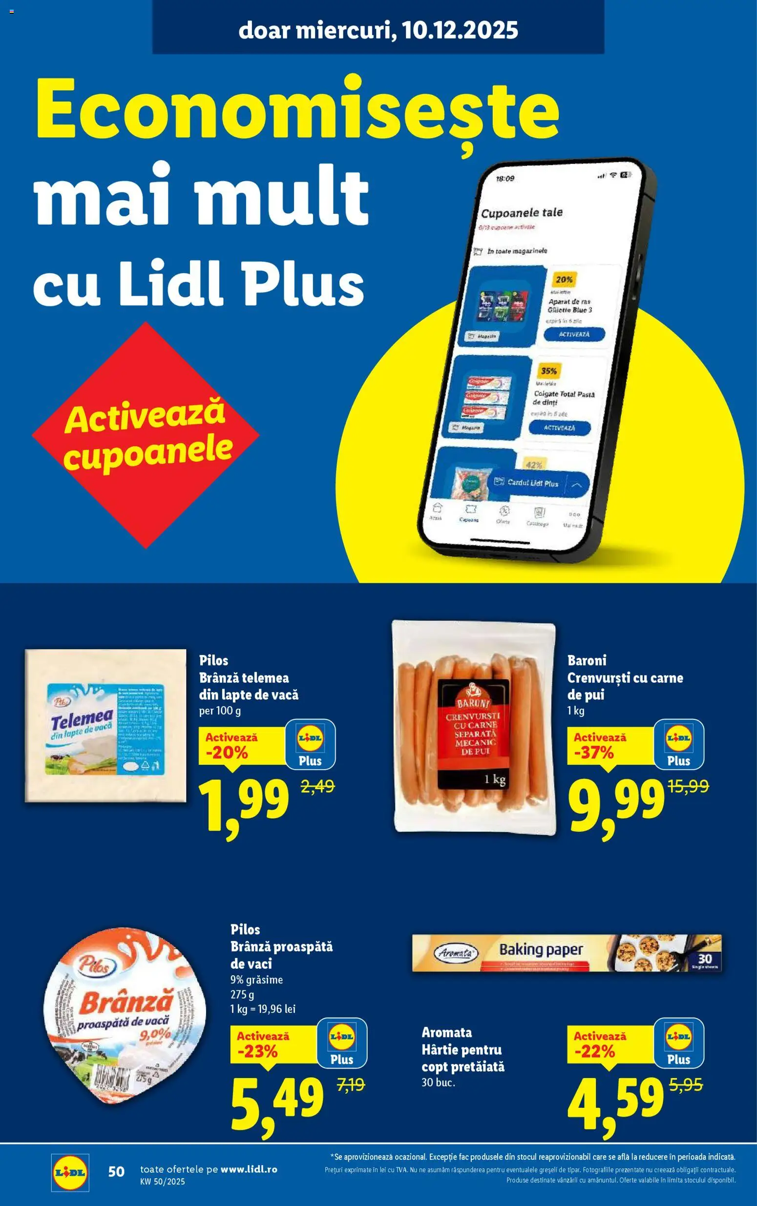 Catalog LIDL 8 - 13 Decembrie 2025 | Pagina 50