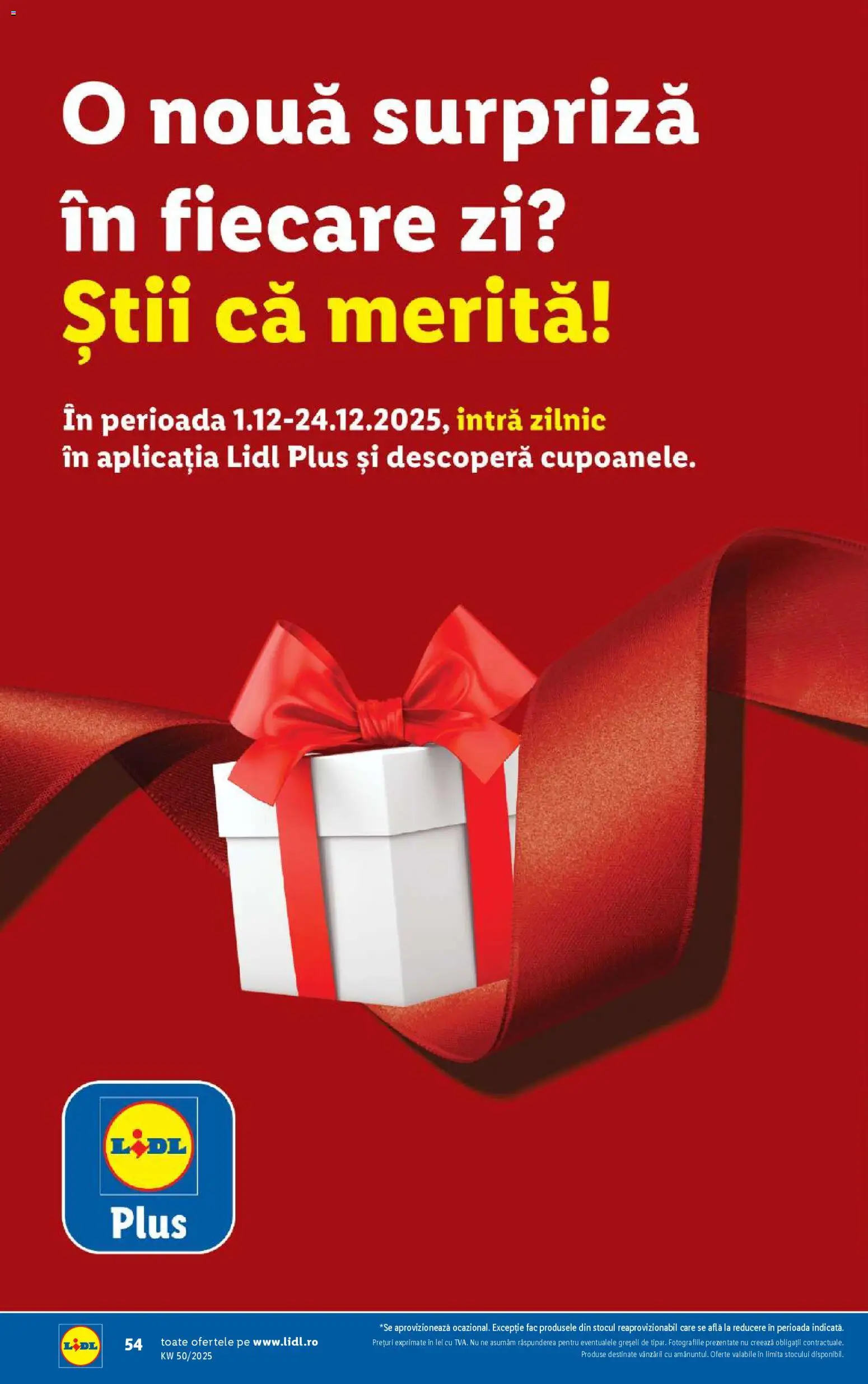 Catalog LIDL 8 - 13 Decembrie 2025 | Pagina 54