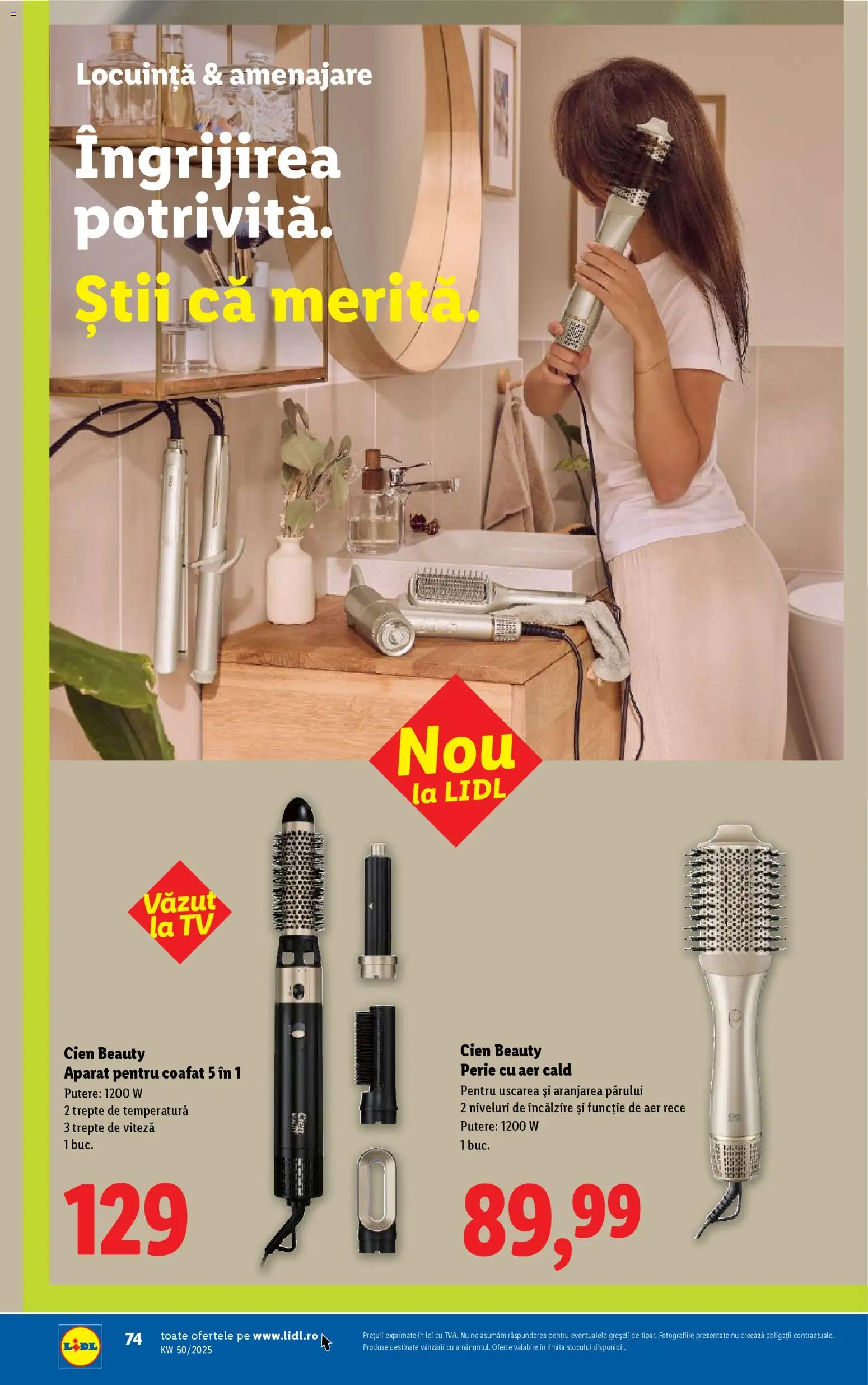 Catalog LIDL 8 - 13 Decembrie 2025 | Pagina 74