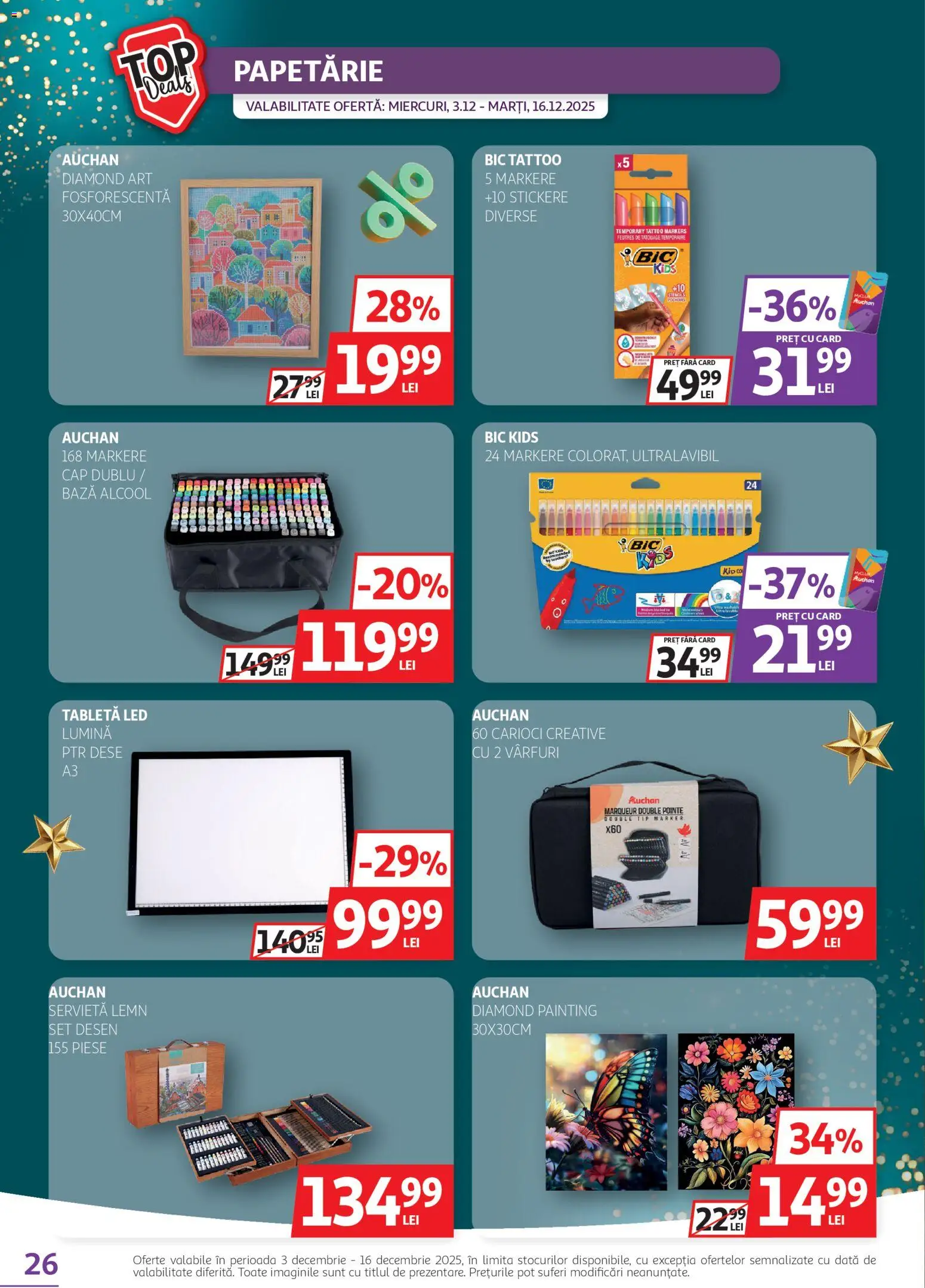 Catalog Auchan 3 - 15 Decembrie 2025 | Pagina 26 | Produse: Tavuk suyu, Tabletă, Babak