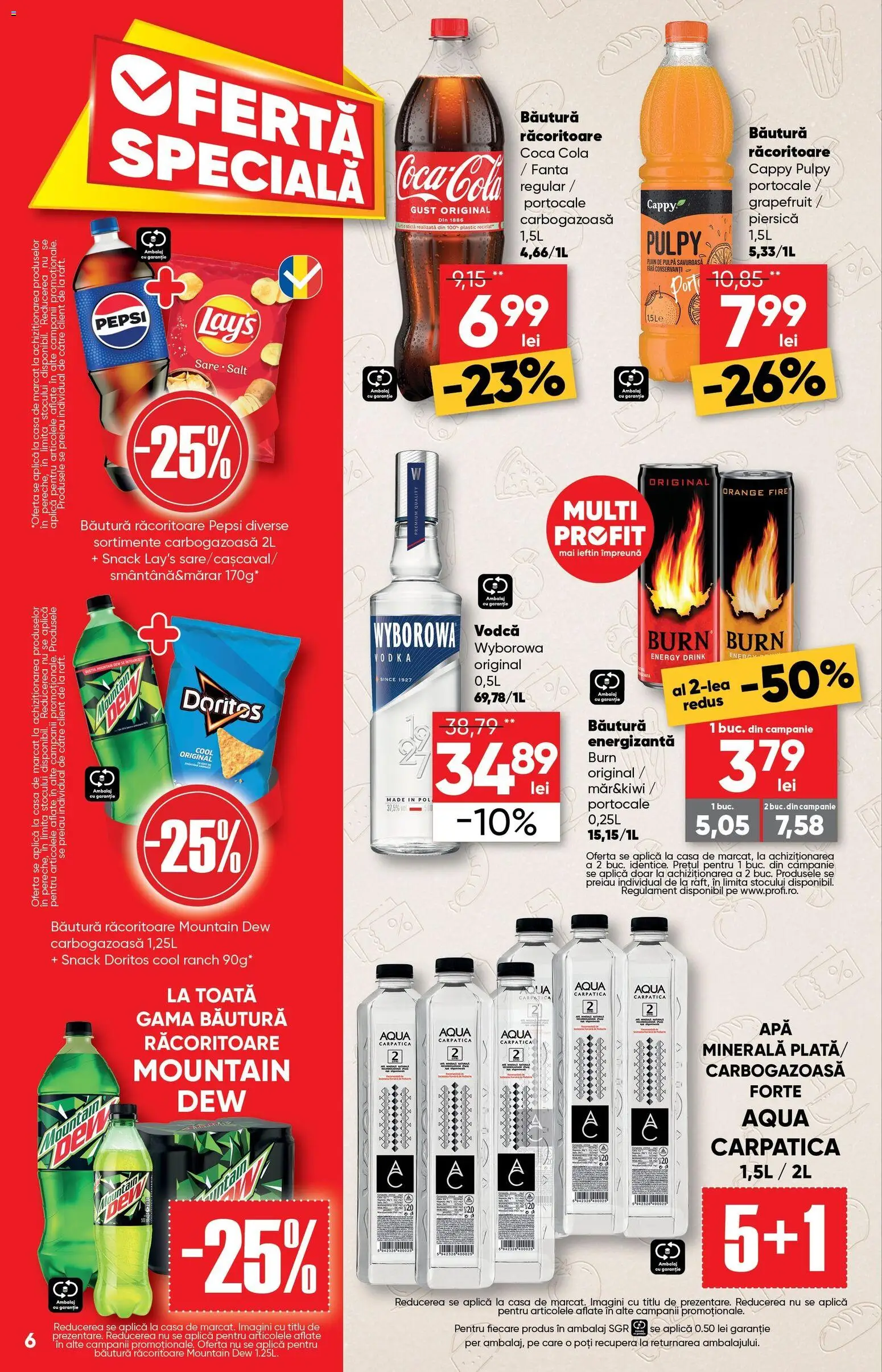 Catalog Profi 26 Noiembrie - 8 Decembrie 2025 | Pagina 6 | Produse: Piersică, Su ısıtıcı, Vodka, Sare