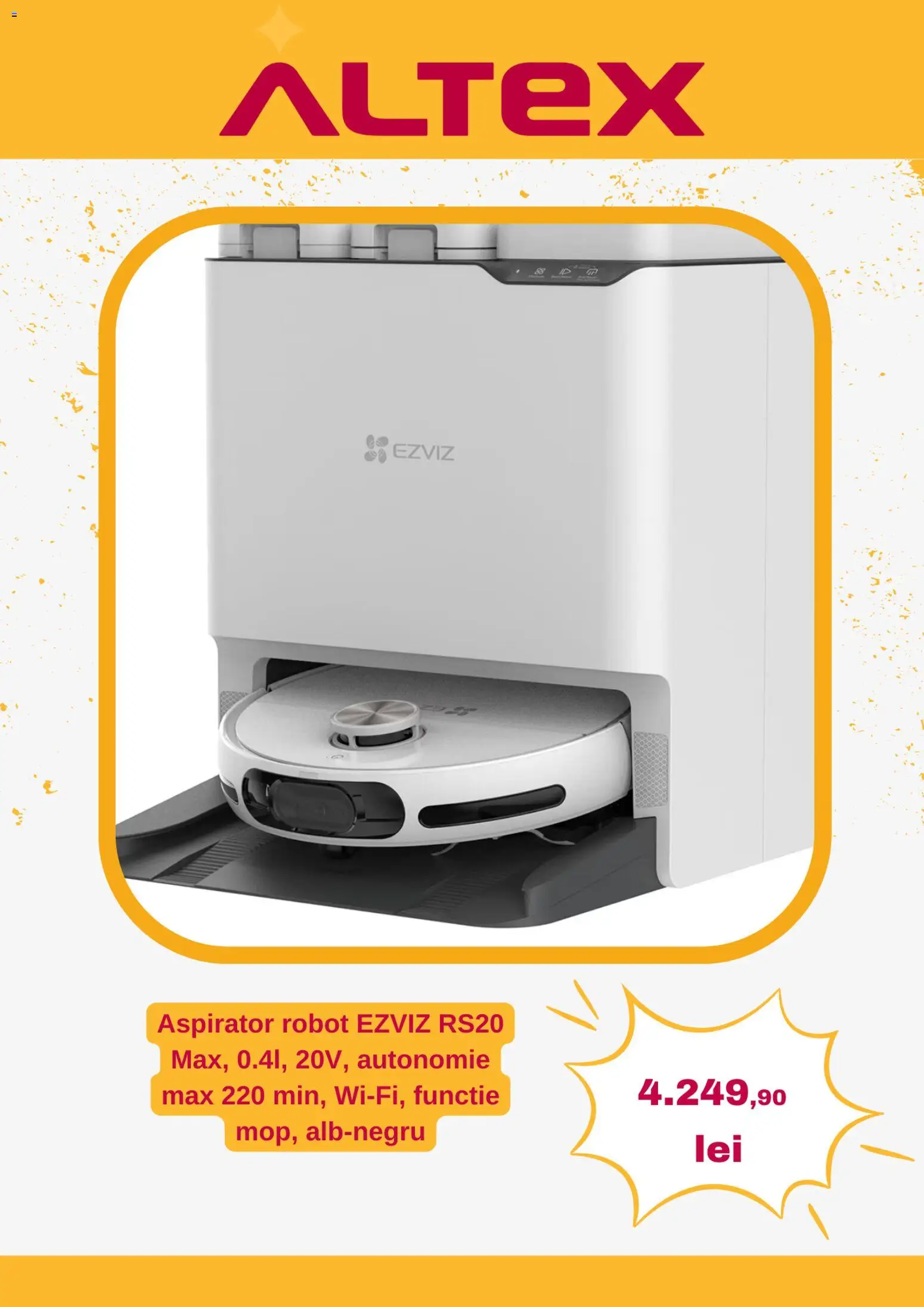 Catalog Altex 4 - 9 Decembrie 2025 | Pagina 7 | Produse: Aspirator robot, Aspirator, Robot
