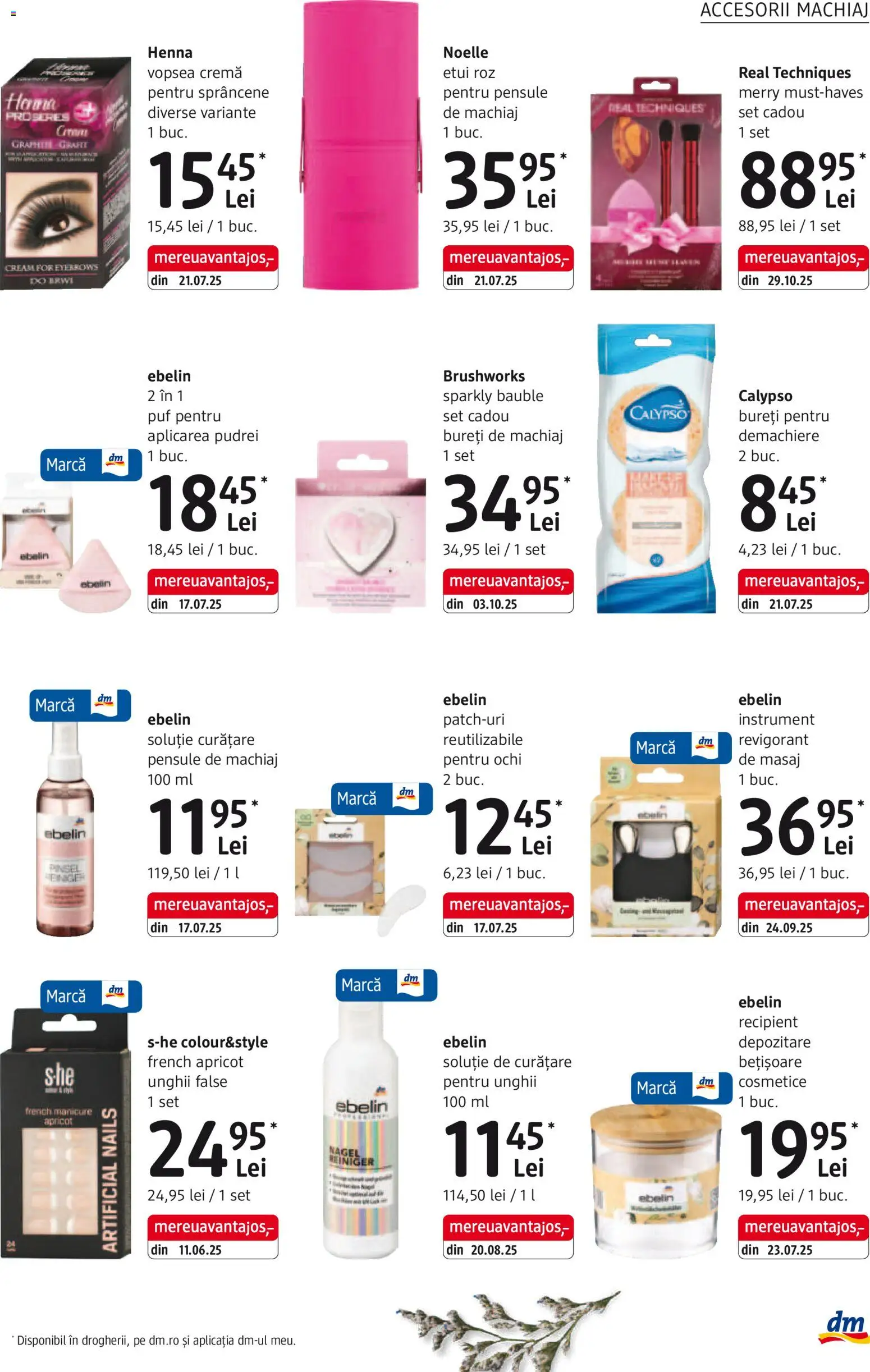 Catalog DM Drogerie Markt 4 Decembrie 2025 - 5 Ianuarie 2026 | Pagina 11 | Produse: Bețișoare cosmetice, Vopsea, Machiaj, Demlik
