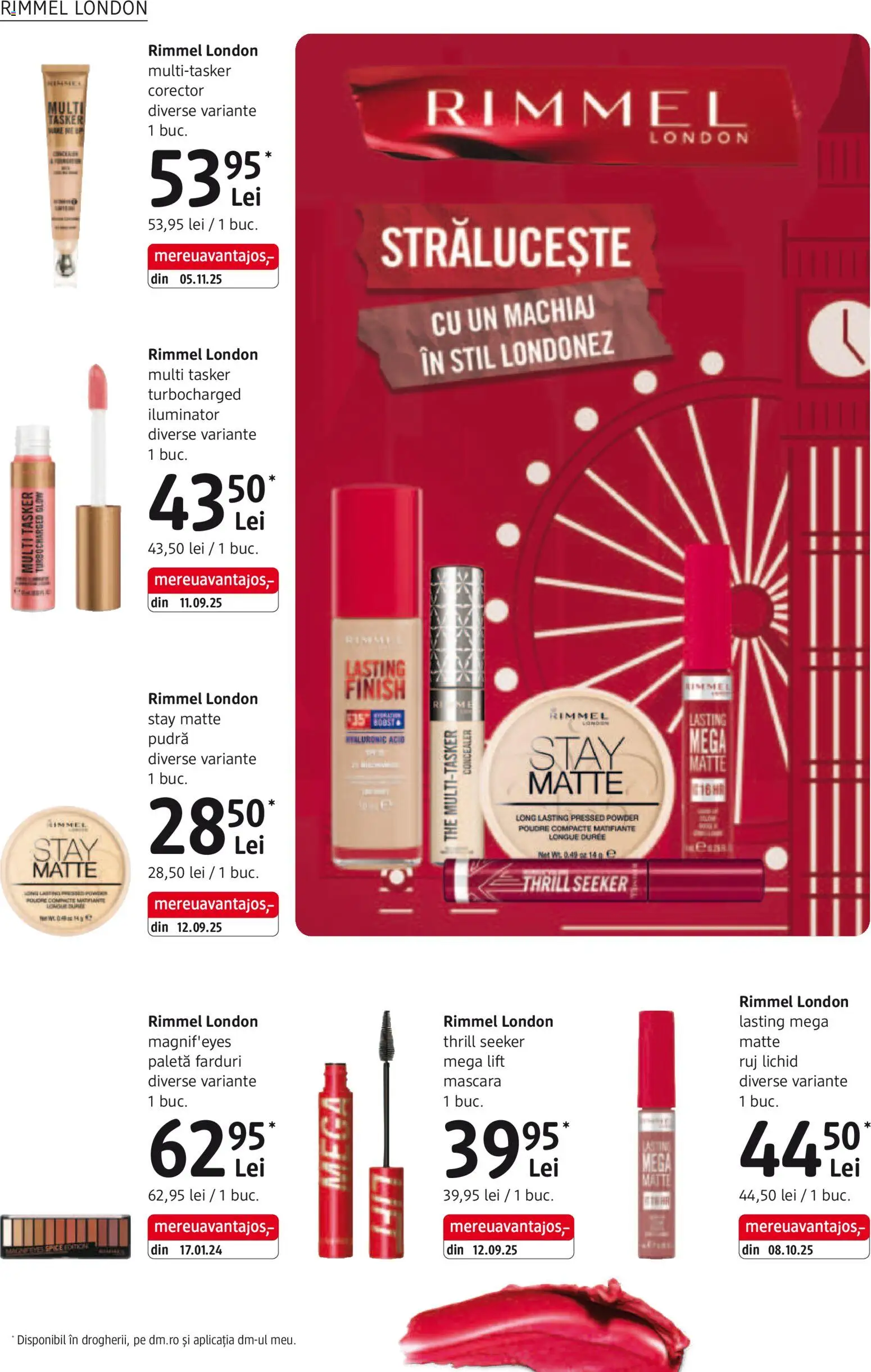 Catalog DM Drogerie Markt 4 Decembrie 2025 - 5 Ianuarie 2026 | Pagina 14 | Produse: Machiaj, Concealer, Pudră, Mascara