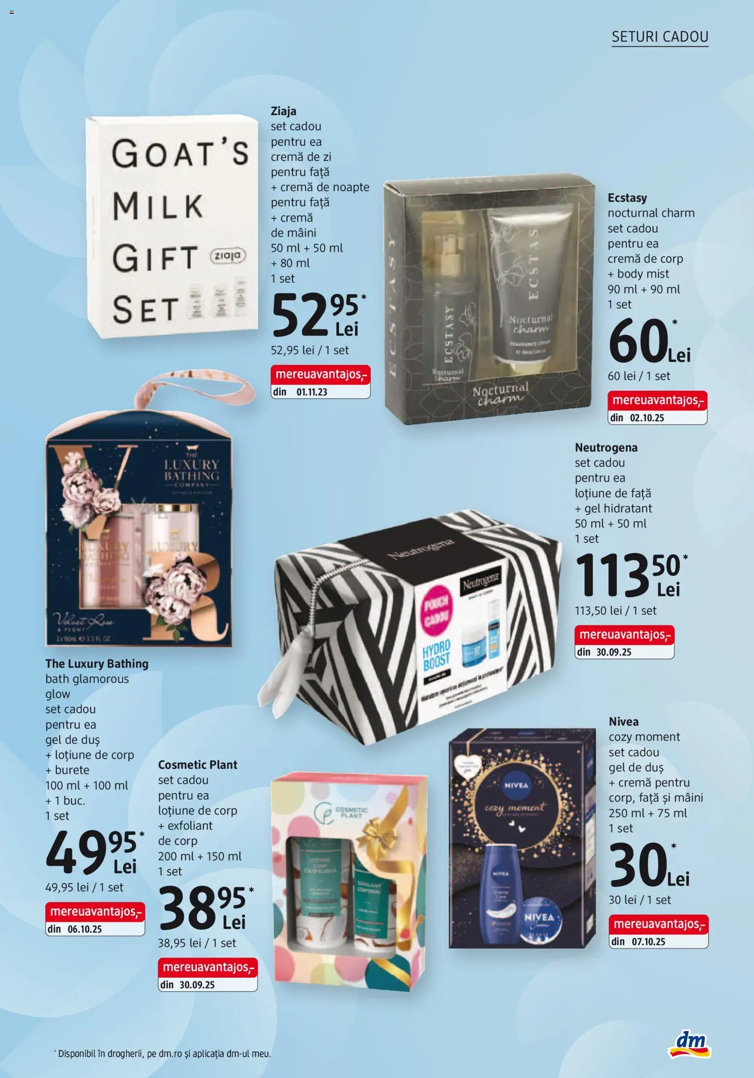 Catalog DM Drogerie Markt 4 Decembrie 2025 - 5 Ianuarie 2026 | Pagina 7 | Produse: Burete, Cremă, Cremă de mâini, Gel de duș