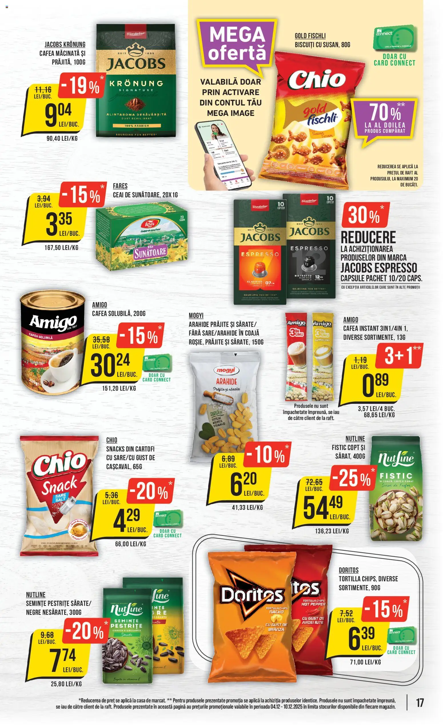 Catalog Mega Image 4 - 9 Decembrie 2025 | Pagina 17 | Produse: Raft, Brânză, Ceai, Cartofi