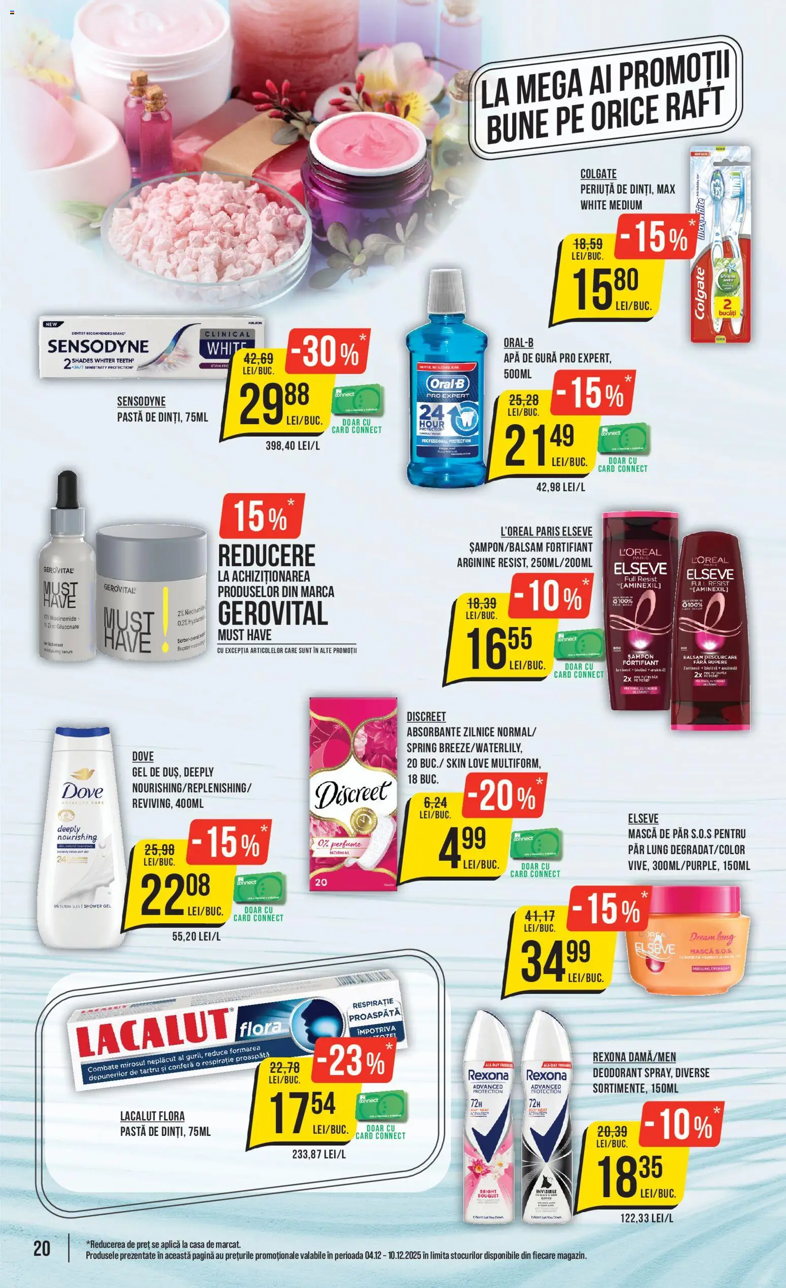 Catalog Mega Image 4 - 9 Decembrie 2025 | Pagina 20 | Produse: Body, Balsam, Mască de păr, Absorbante