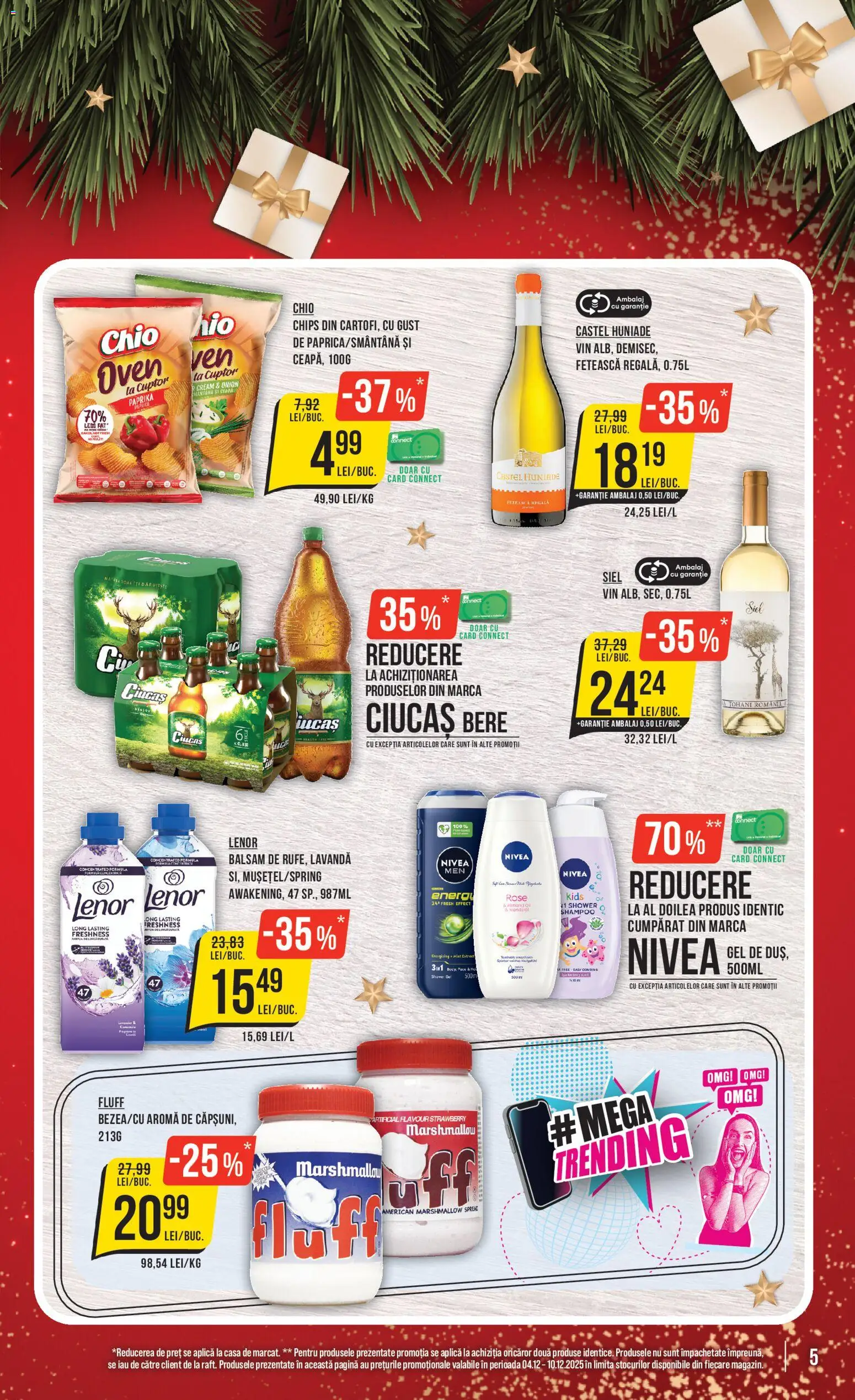 Catalog Mega Image 4 - 9 Decembrie 2025 | Pagina 5 | Produse: Cuptor, Balsam, Vin, Ceapă