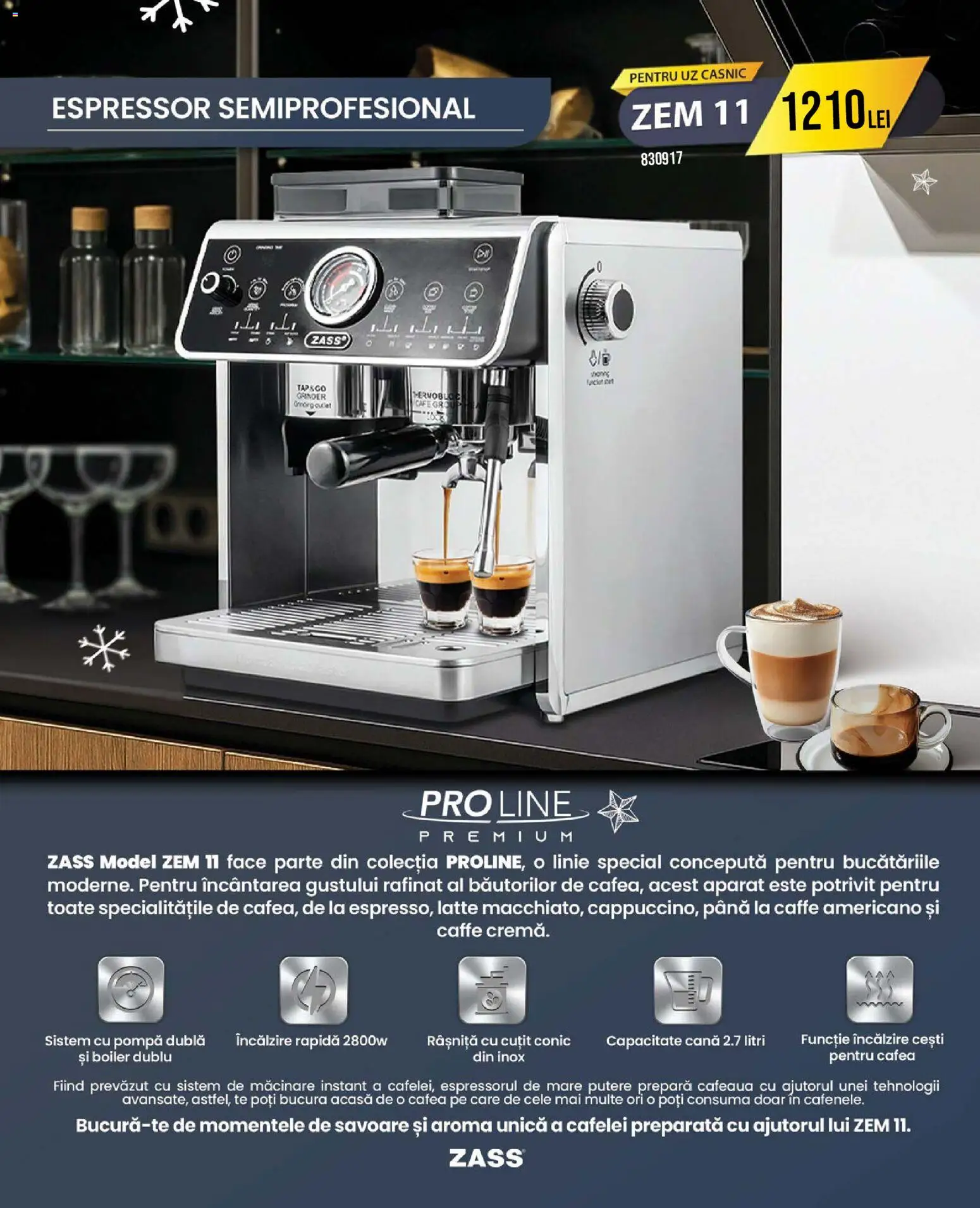 Catalog Selgros 1 - 30 Decembrie 2025 | Pagina 12 | Produse: Espressor, Boiler, Cuțit, Cafea